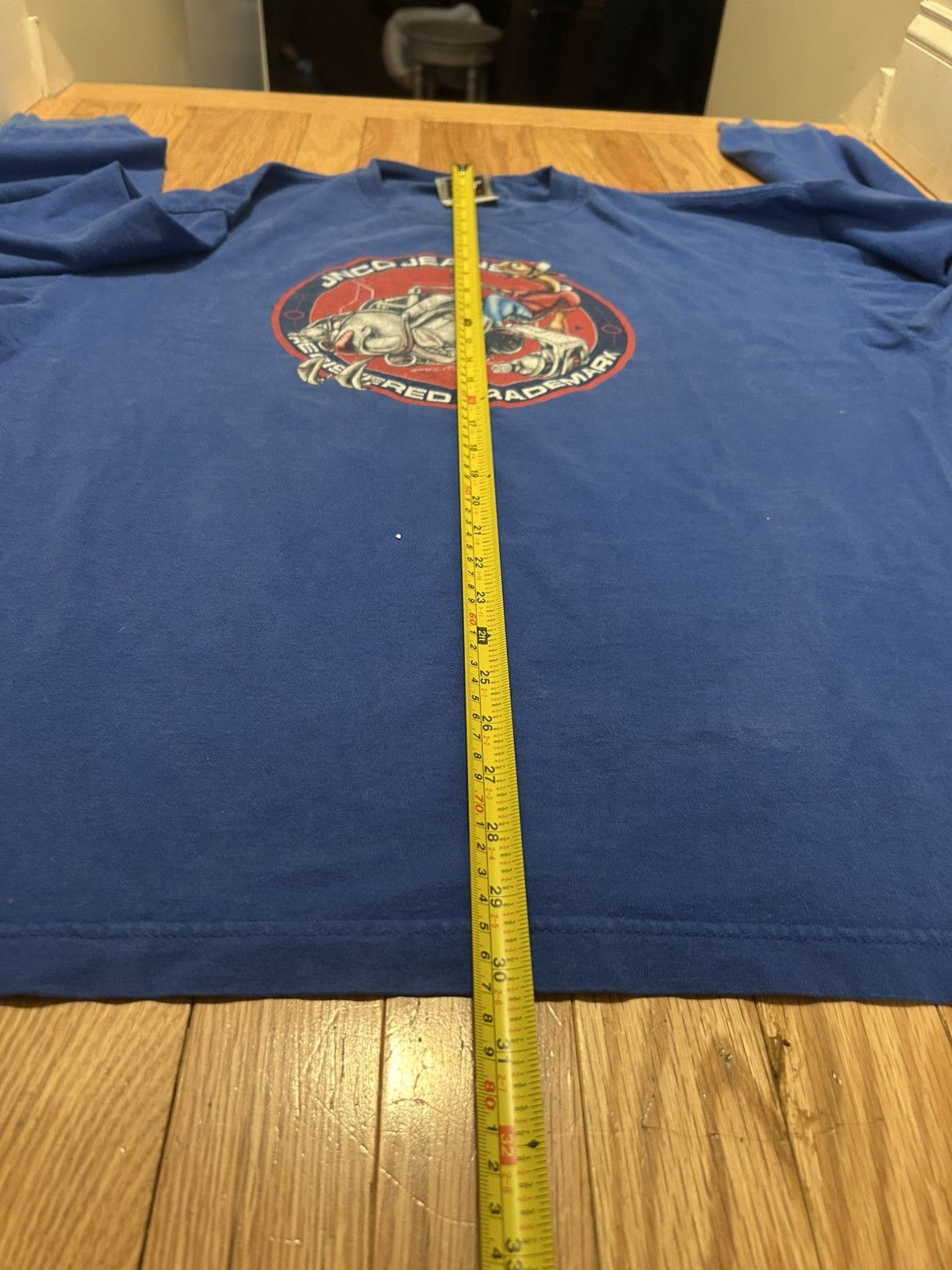 JNCO Vintage Jnco jeans blue long sleeve Size US XL / EU 56 / 4 - 4 Thumbnail