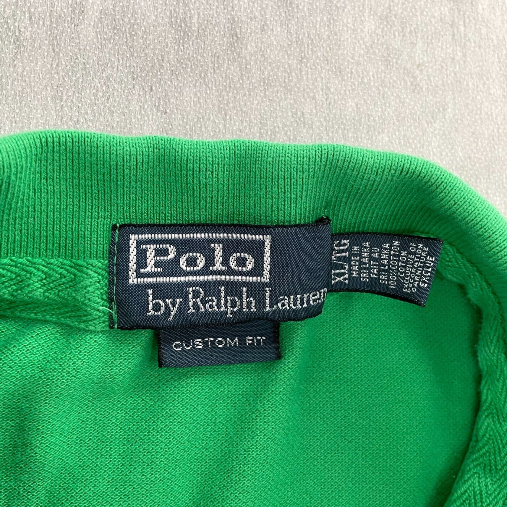 Polo Ralph Lauren Polo Ralph Lauren Shirt Adult XL Green Polo Big Pony Mens Size US XL / EU 56 / 4 - 7 Thumbnail
