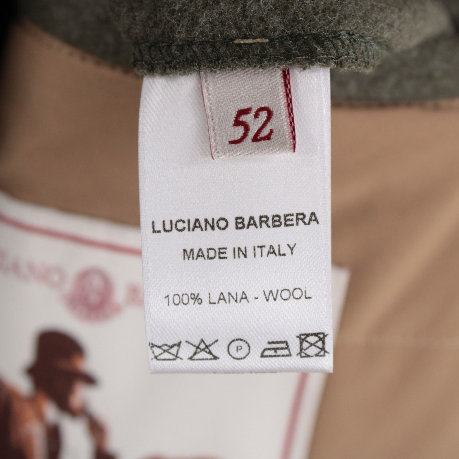 Luciano Barbera Luciano Barbera Jacket Size L US In Green Wool Size US L / EU 52-54 / 3 - 8 Thumbnail