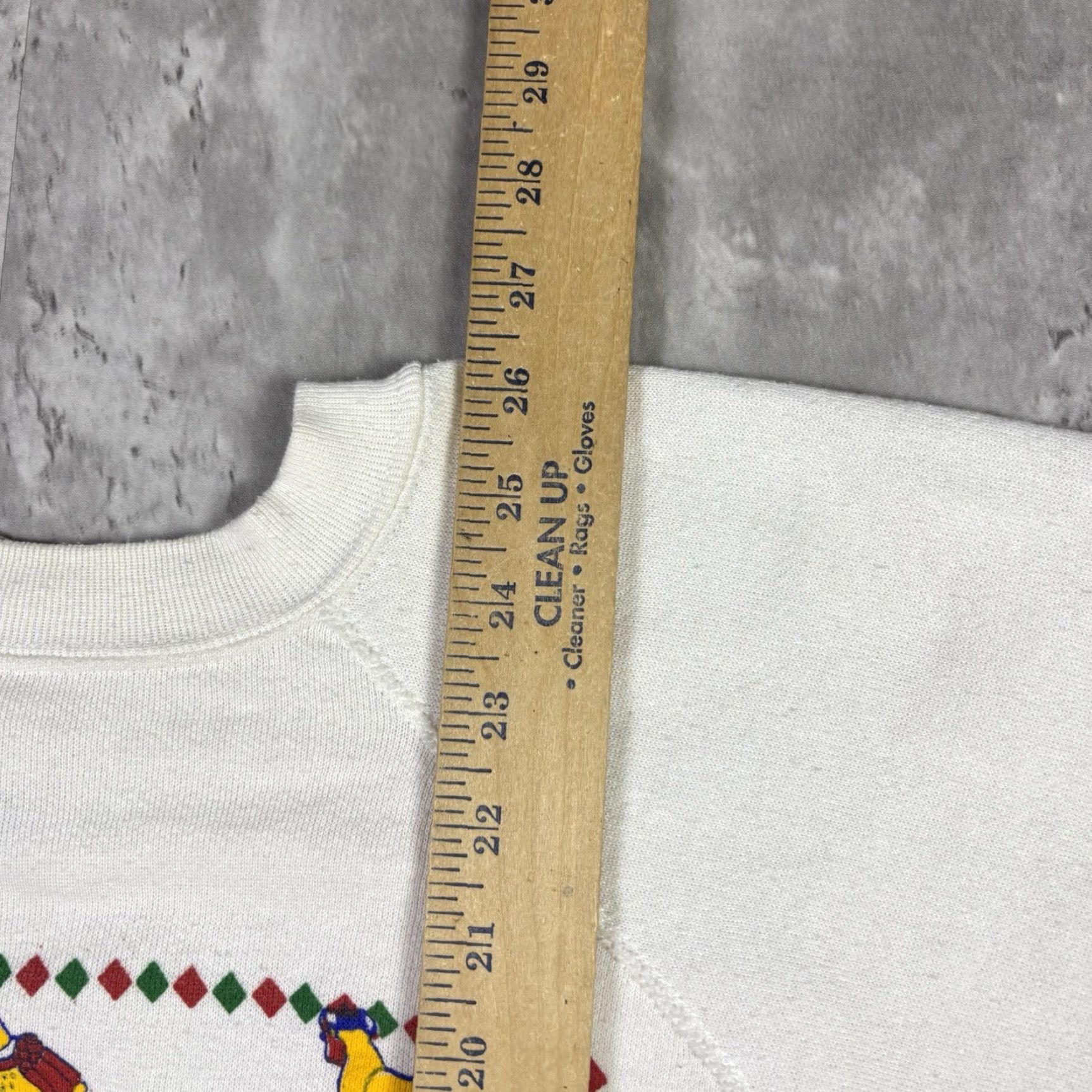 Vintage VINTAGE Christmas Sweatshirt Crewneck White Pullover 80s Adult XL Holiday Size US XL / EU 56 / 4 - 4 Thumbnail