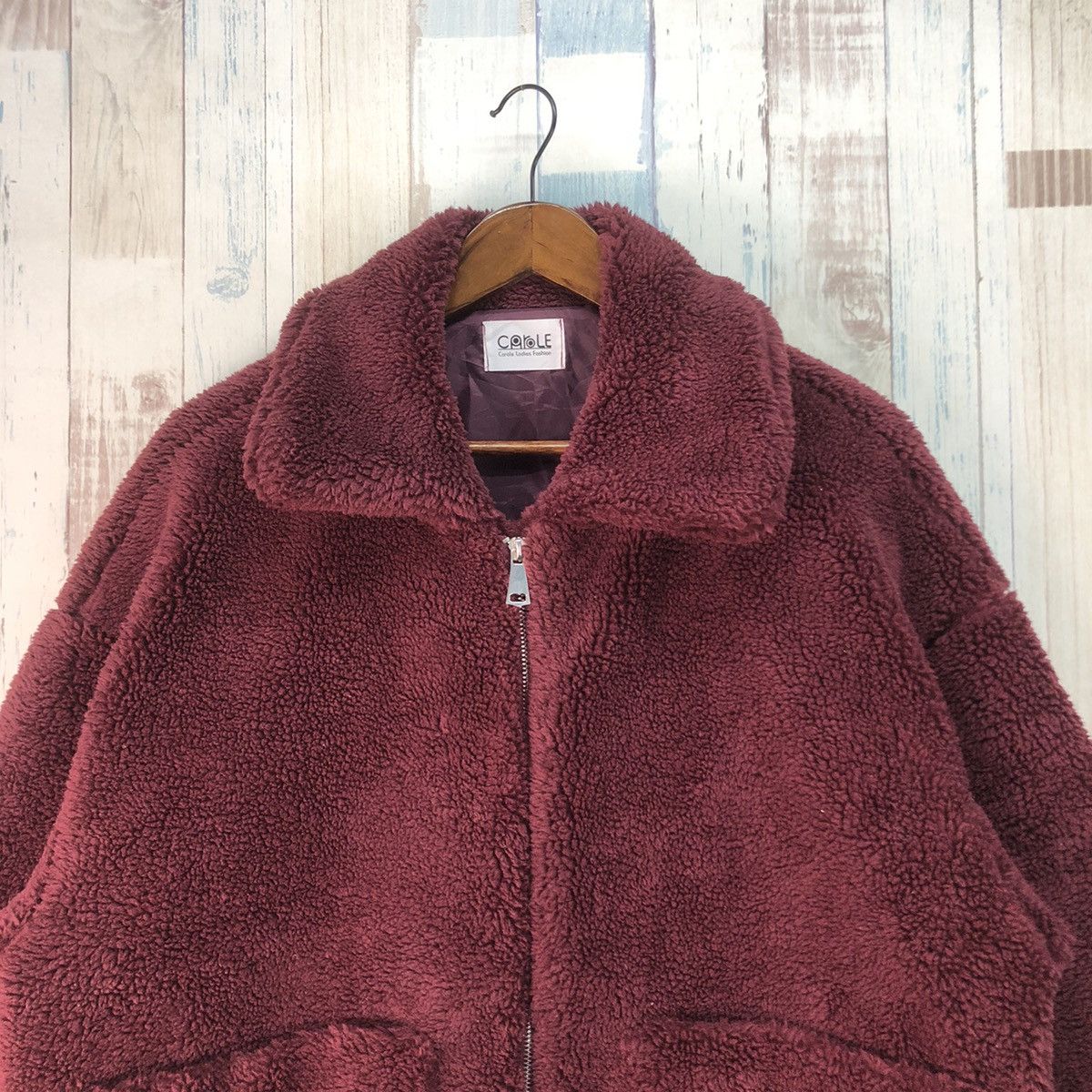 Japanese Brand × Vintage Vintage Deep Pile Fleece Double Jacket Size XXL / US 16-18 / IT 52-54 - 3 Thumbnail