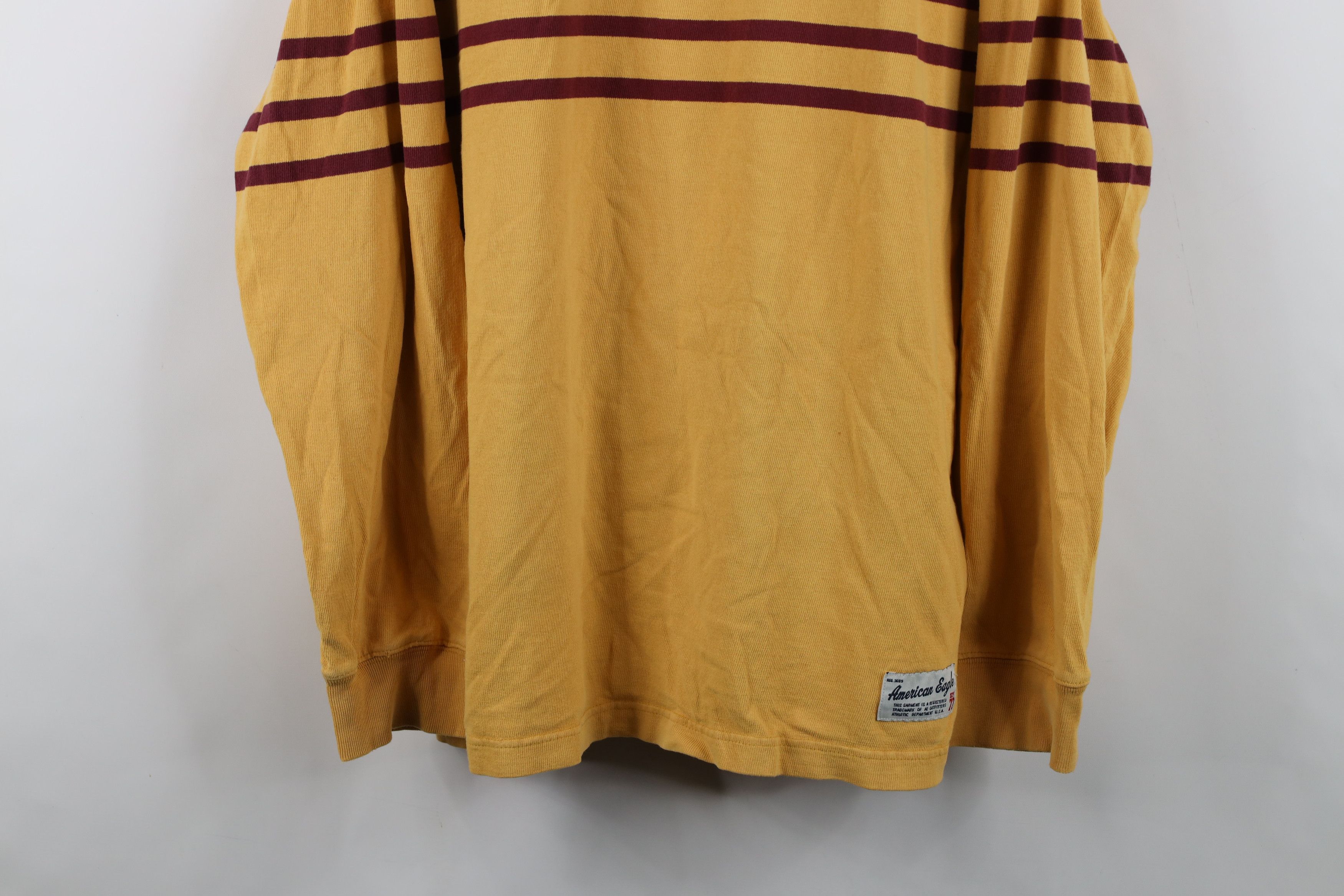 American Eagle Outfitters Vintage American Eagle Outfitters Long Sleeve Rugby Polo Size US XL / EU 56 / 4 - 3 Thumbnail