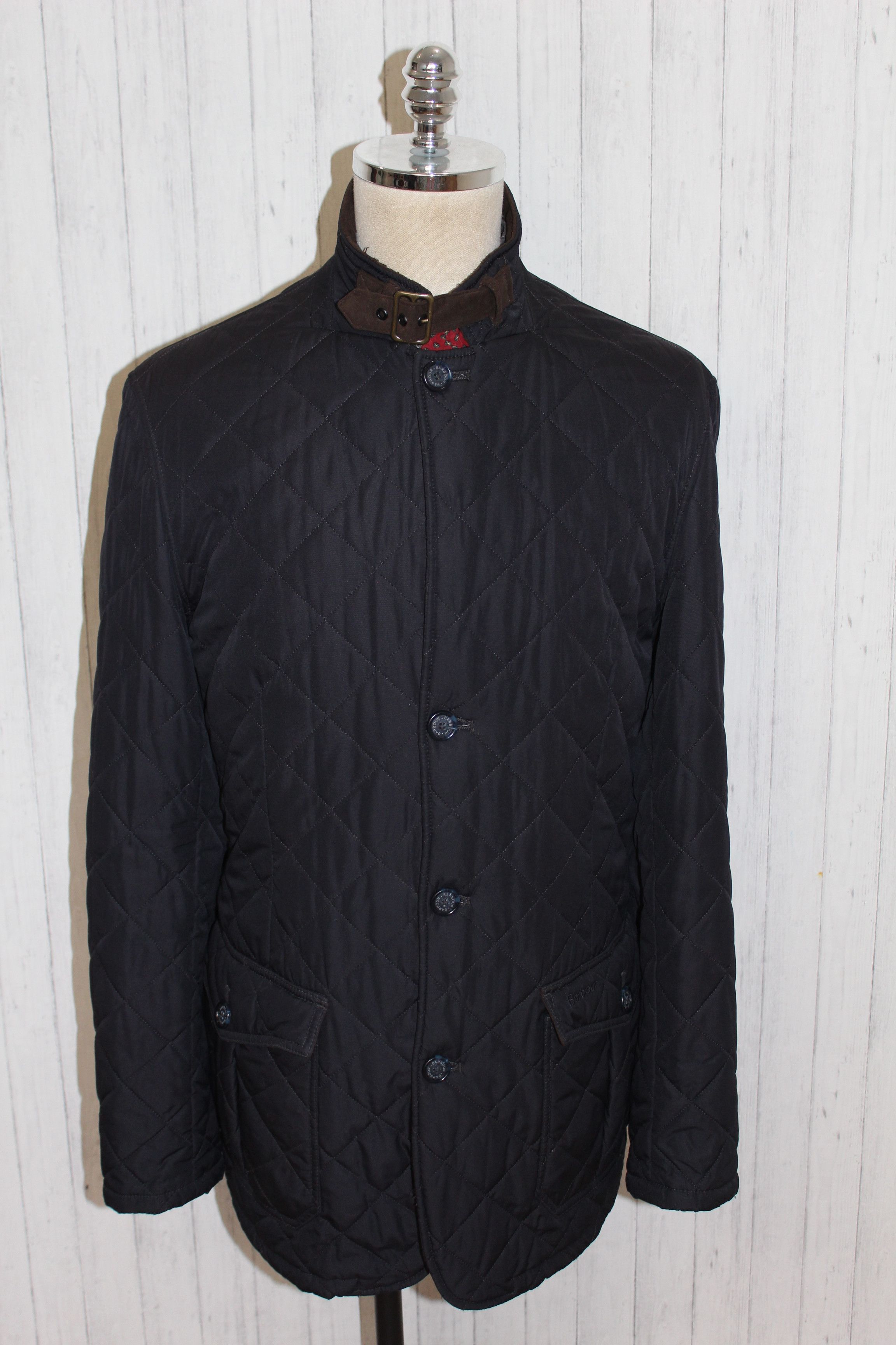 Barbour BARBOUR Lutz Quilted Coat Jacket Size 2XL Size US XXL / EU 58 / 5 - 2 Thumbnail
