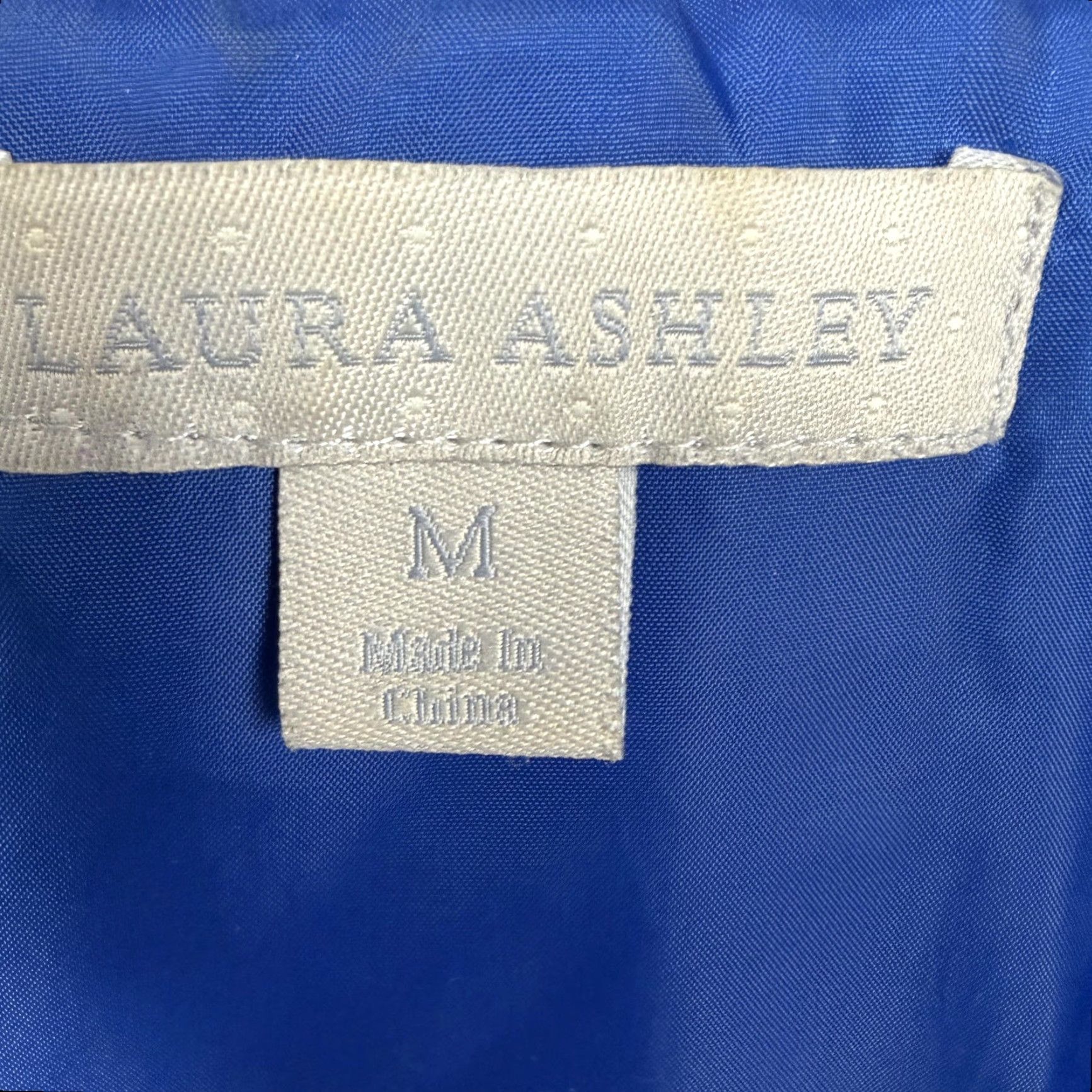 Laura Ashley Laura Ashley Vest Womens Medium Blue Quilted Full Zip Stretch Gorpcore Outdoor Size M / US 6-8 / IT 42-44 - 7 Thumbnail