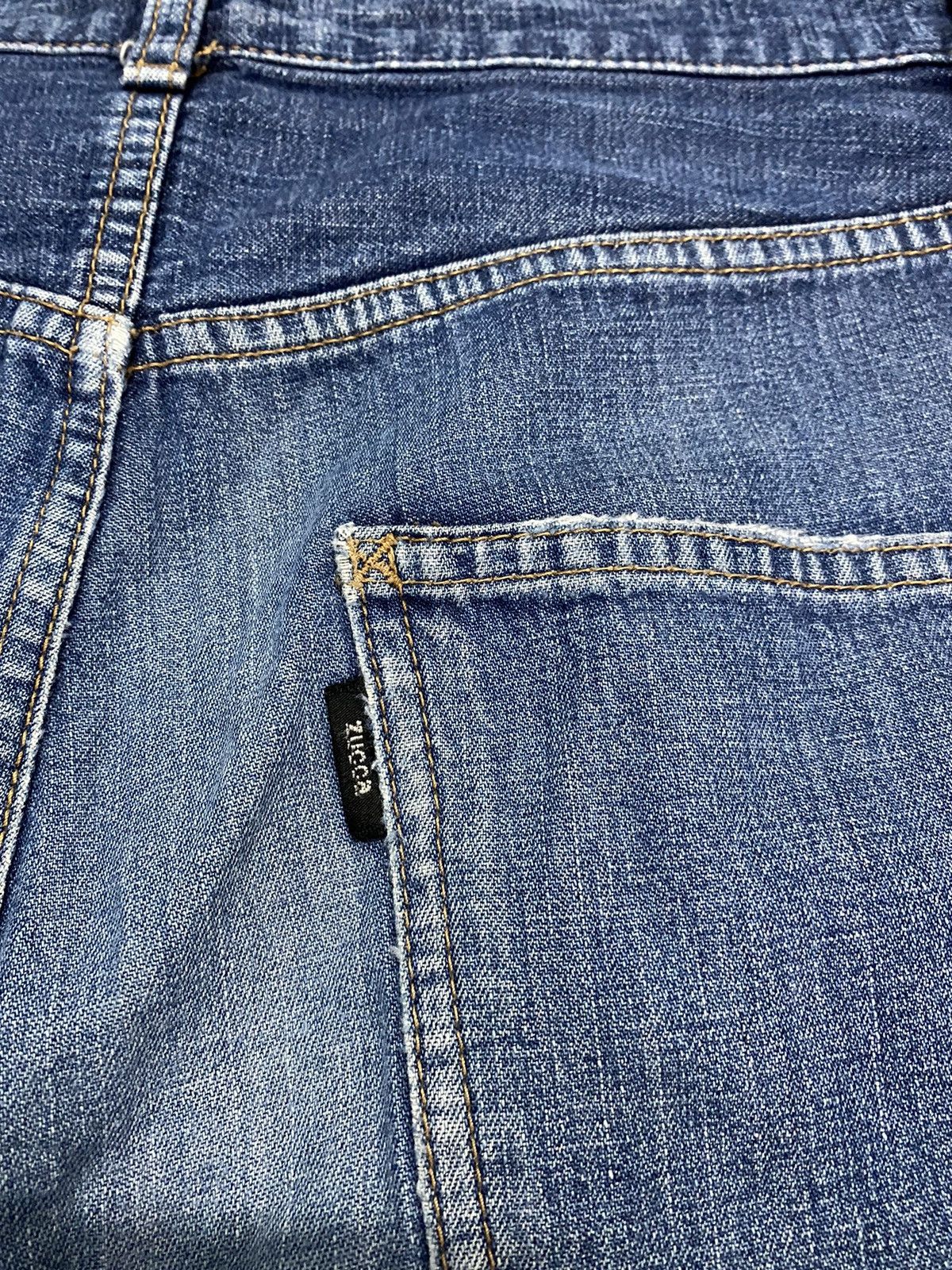 Zucca Zucca Skinny Distressed Baggy Selvedge Jeans Size US 29 - 14 Thumbnail