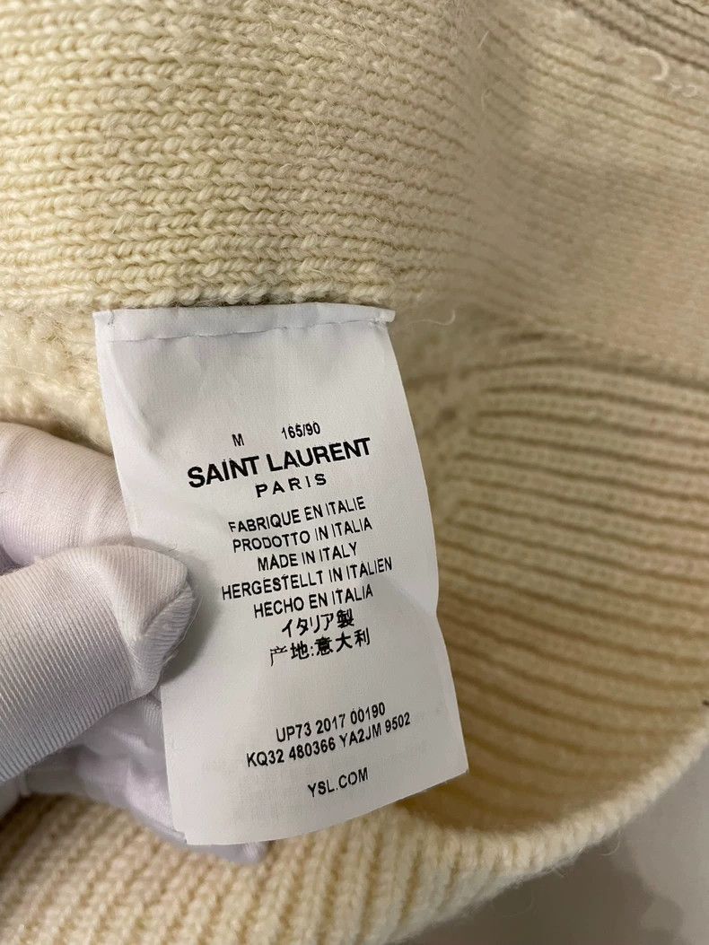 Saint Laurent Paris Saint Laurent Paris Half high neck sleeveless sweater-2506 Size US M / EU 48-50 / 2 - 5 Thumbnail
