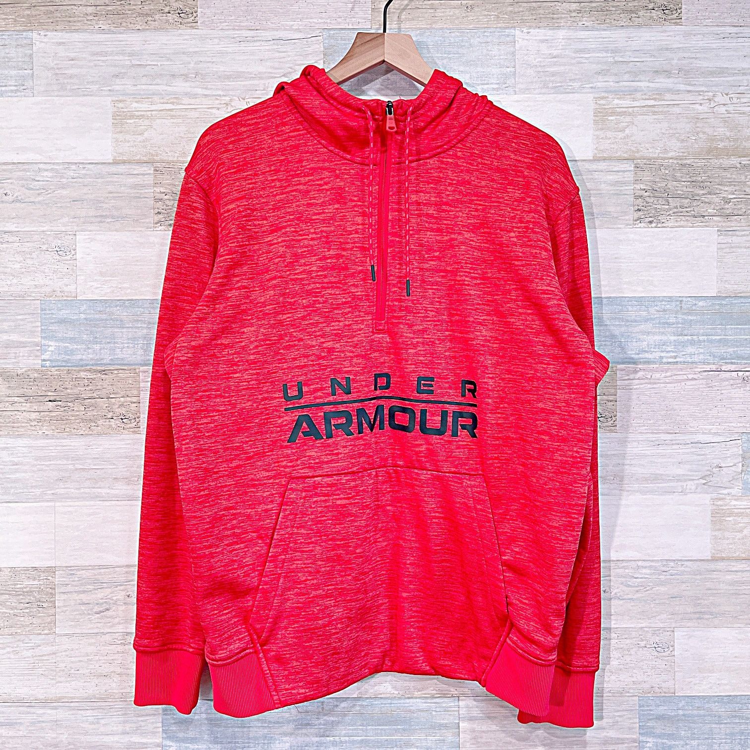 Under Armour Under Armour Coldgear Fleece Hoodie Red Mens Large Size US L / EU 52-54 / 3 - 1 Thumbnail