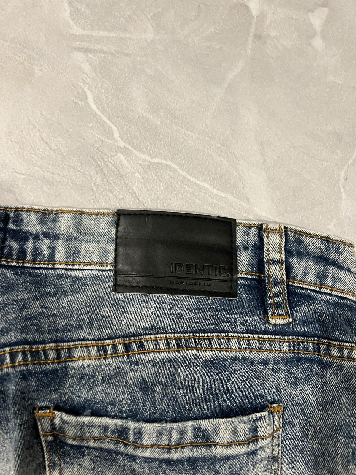 Japanese Brand Slim Distressed Paint Faded Fit / Archive Japan Vibe Vintage Size US 36 / EU 52 - 6 Thumbnail