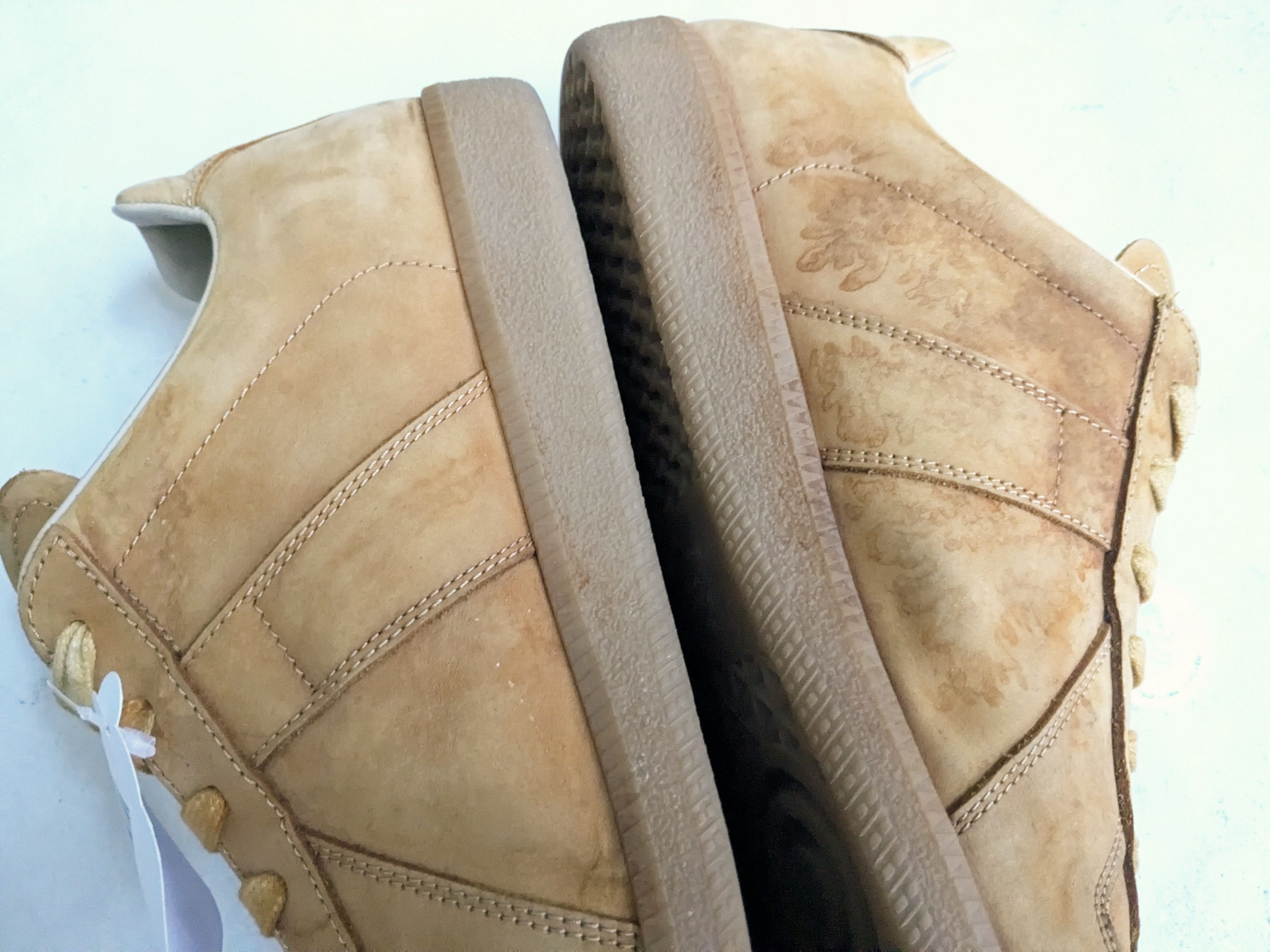 Maison Margiela Maison Margiela GAT Replica Wheat 10 43 Low Tops Size US 10 / EU 43 - 11 Thumbnail