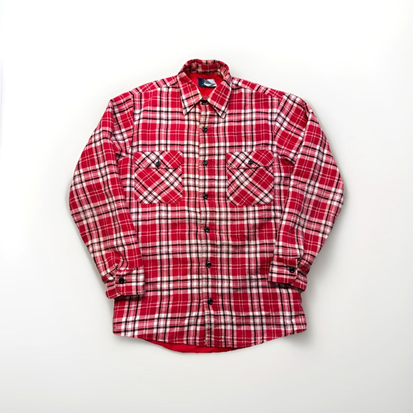 Sears VINTAGE Sears Insulated Flannel Shirt Mens M Tall Shacket Red Plaid USA Made Shirt Mens MT Red Plaid USA Made Sears Size US M / EU 48-50 / 2 - 2 Thumbnail