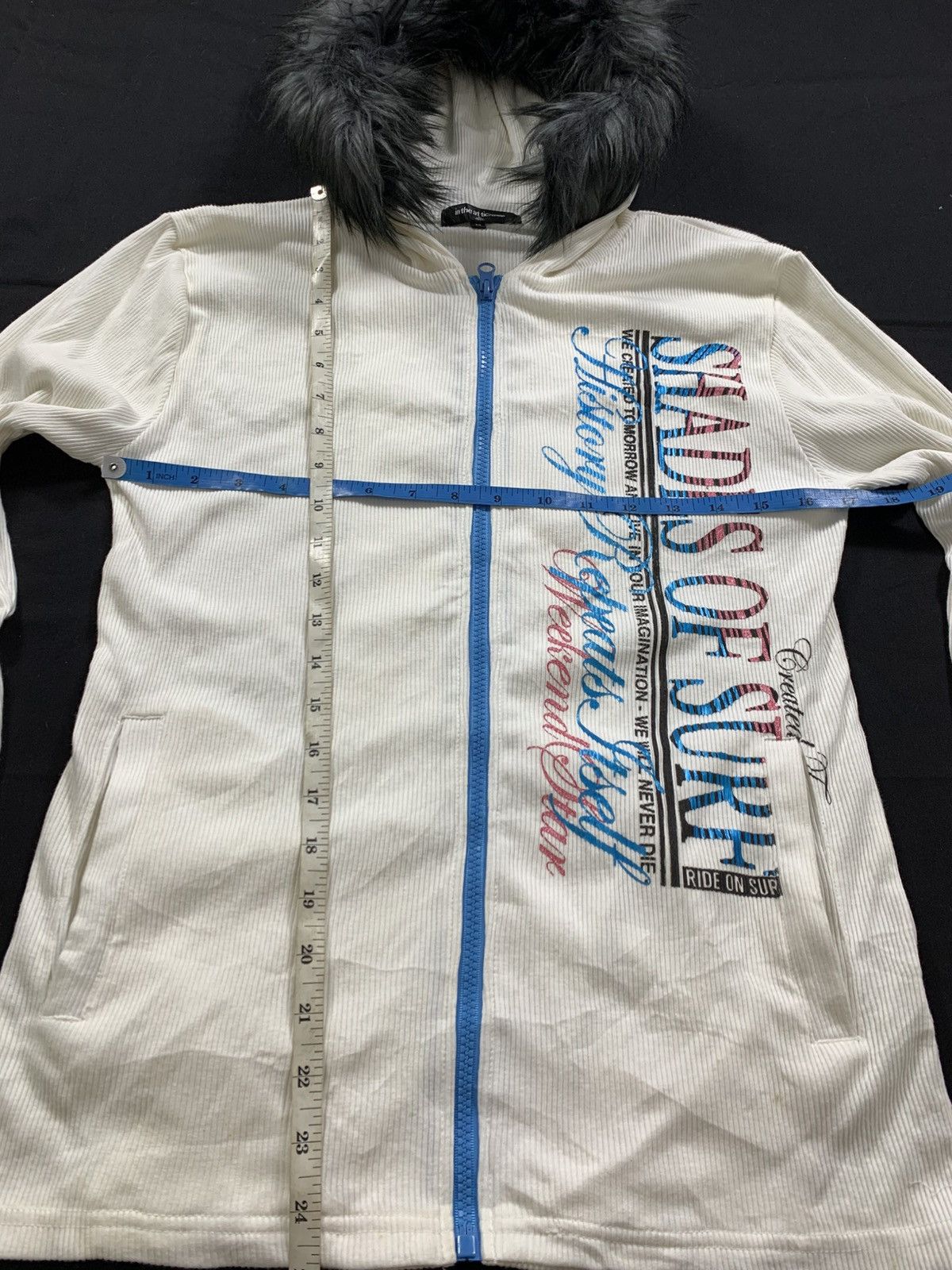 If Six Was Nine In the Attic Faux Fur Japan zip Hoodie Size US M / EU 48-50 / 2 - 6 Thumbnail