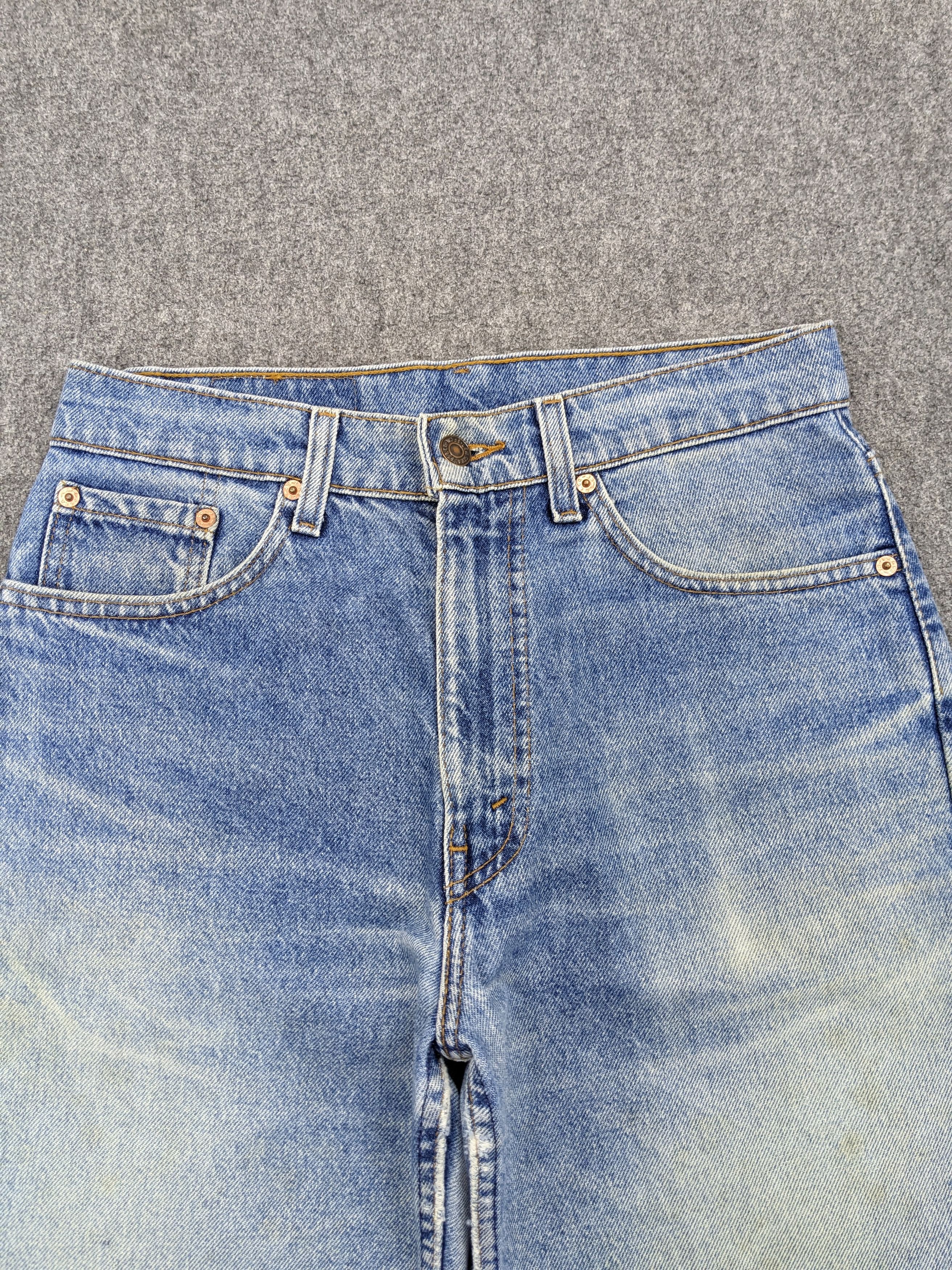 Levi's × Vintage Vintage 90s Levis 510 Faded Blue Jeans Size US 29 - 2 Thumbnail