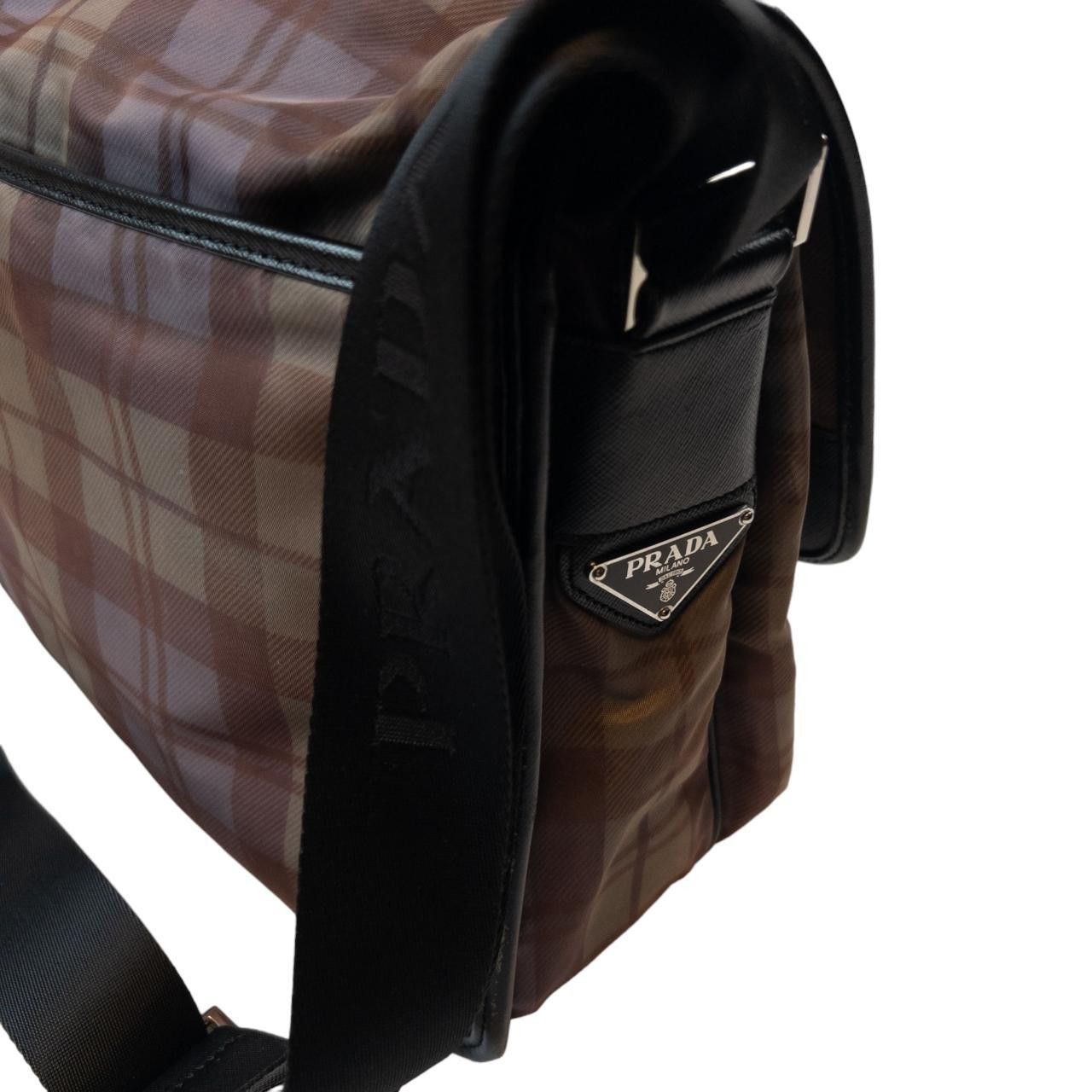 Prada Vintage Prada Tartan Cross Body Bag Size ONE SIZE - 2 Thumbnail