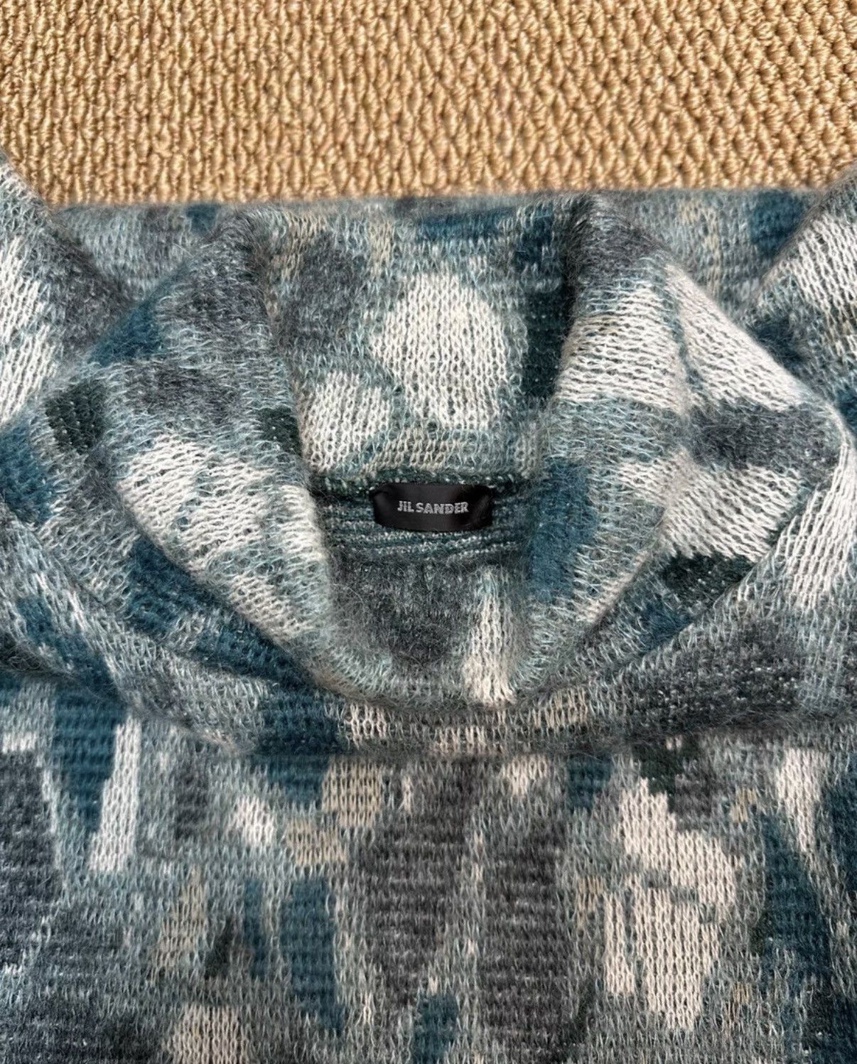 Jil Sander Jil Sander 08AW Mohair Half-Turtleneck Sweater K23 Size S / US 4 / IT 40 - 5 Thumbnail