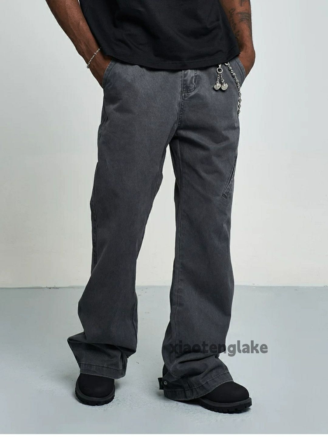 Designer × Japanese Brand × Vintage washed faded cleanfit workwear carpenter yuppie pants Size US 30 / EU 46 - 1 Thumbnail