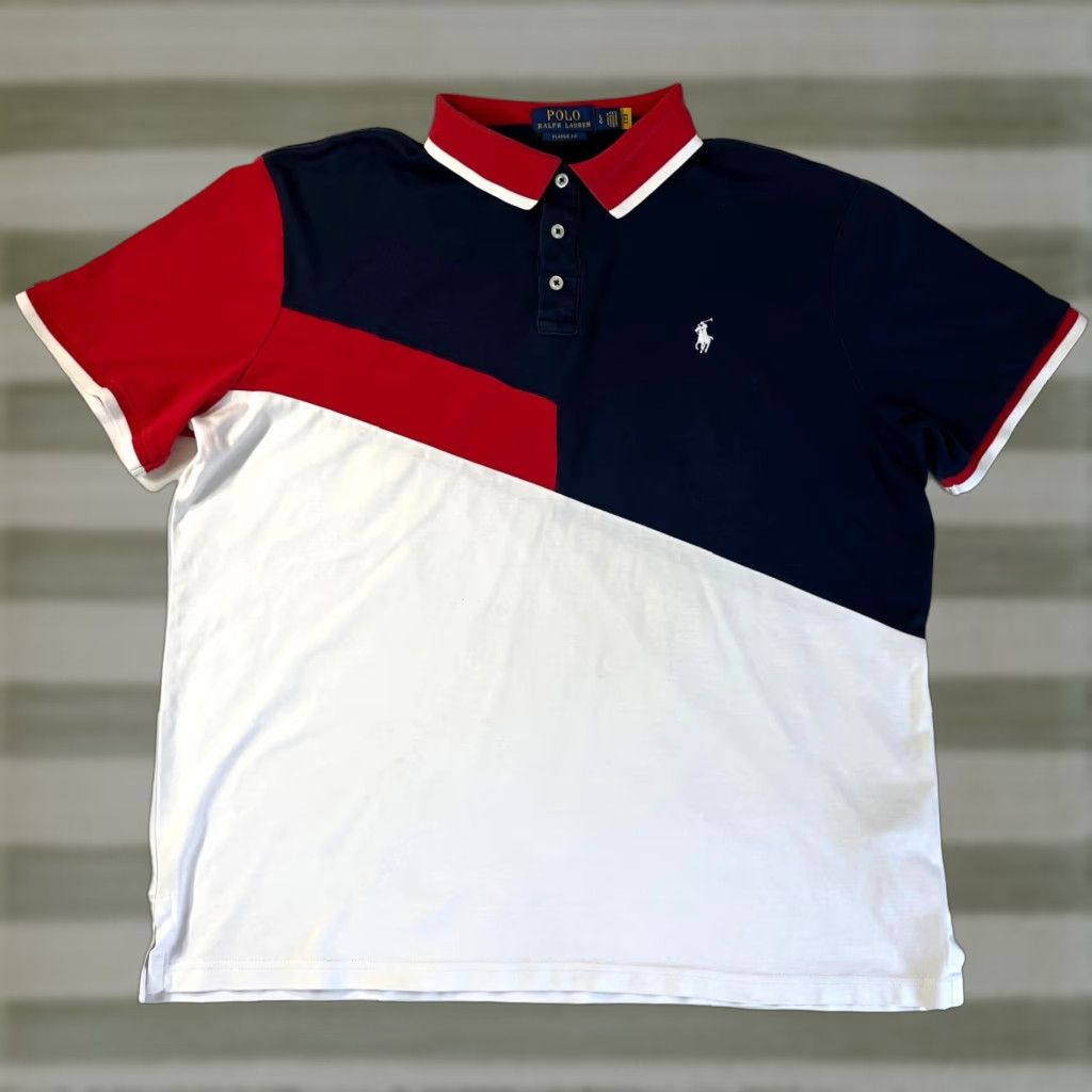 Polo Ralph Lauren Polo Ralph Lauren Polo Shirt Colorblock Sz L Mens Polo Shirt Colorblock Multicolor Cotton Embroidered Classic Fit Short Sleeve N/A Size US L / EU 52-54 / 3 - 1 Thumbnail