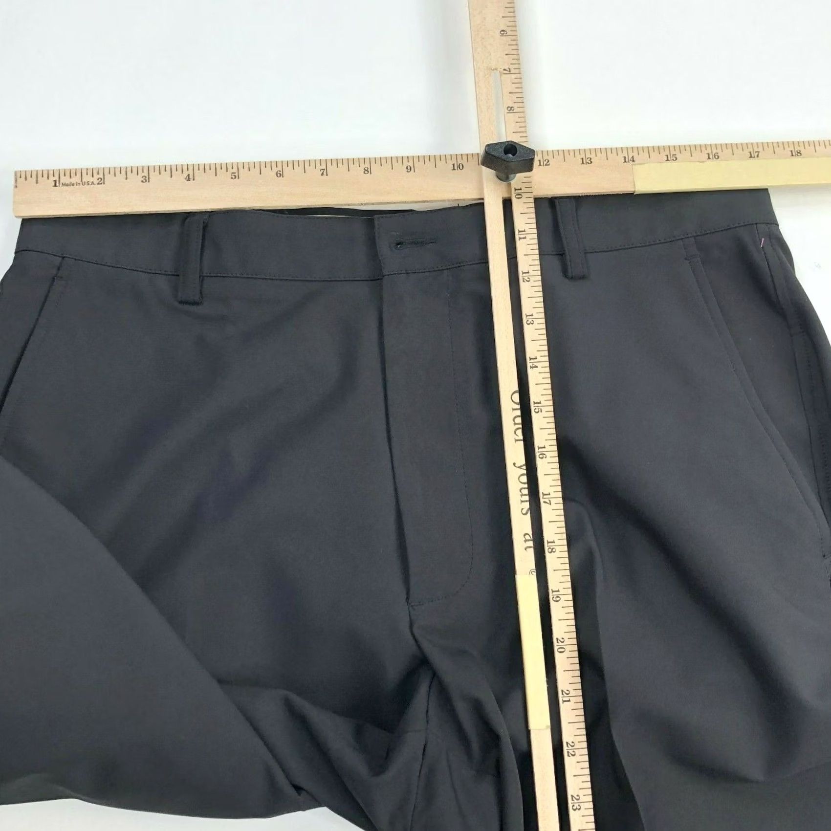 Footjoy FJ FootJoy Black Mens Athletic Active Golf Pants 34 Waist 34 Inseam 30 Tapered Solid Polyester Spandex Sportswear Pants Size US 34 / EU 50 - 6 Thumbnail