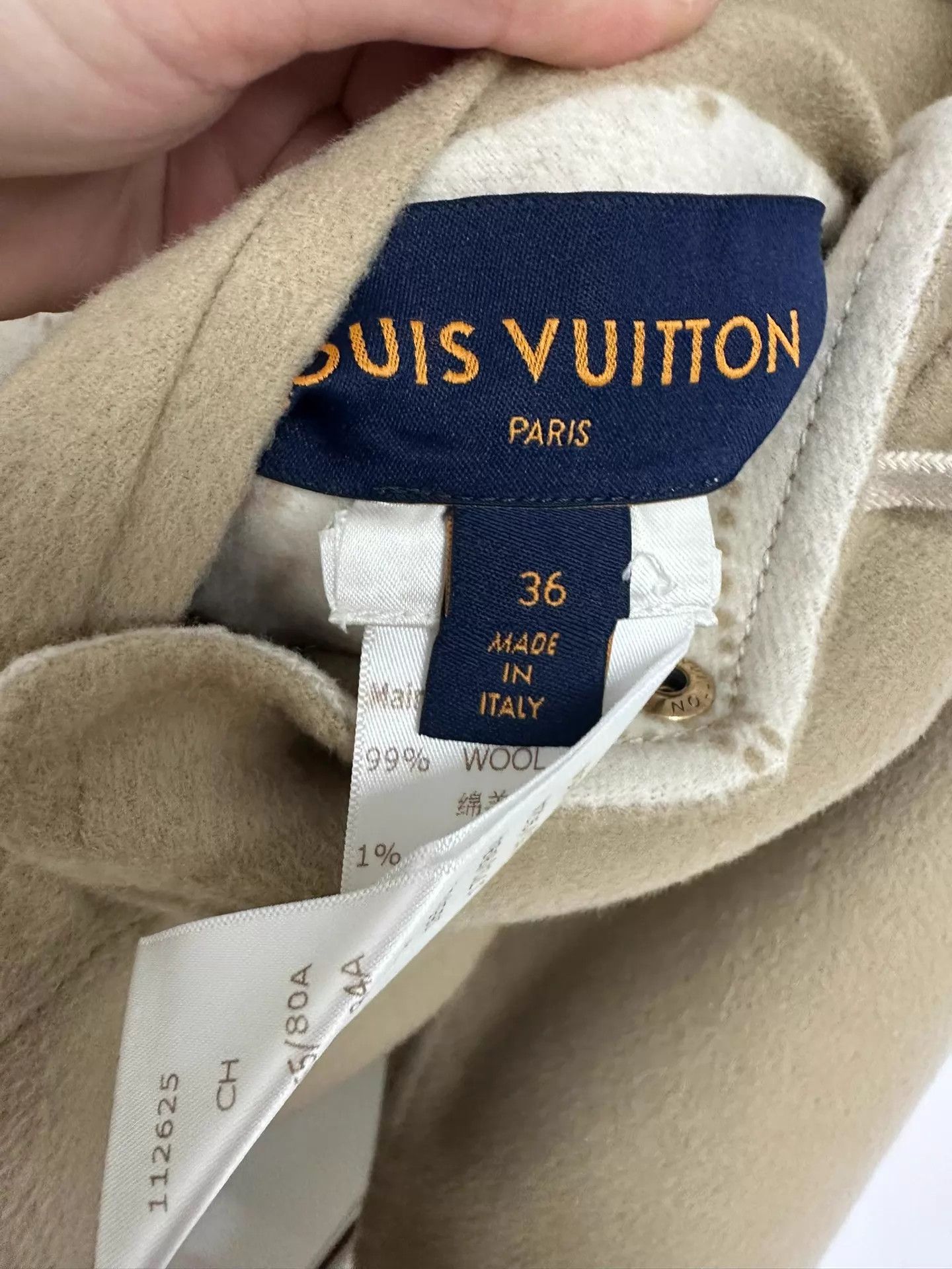 Louis Vuitton LV Monogram Double Faced Overcoat 36 Size XS / US 0-2 / IT 36-38 - 8 Thumbnail