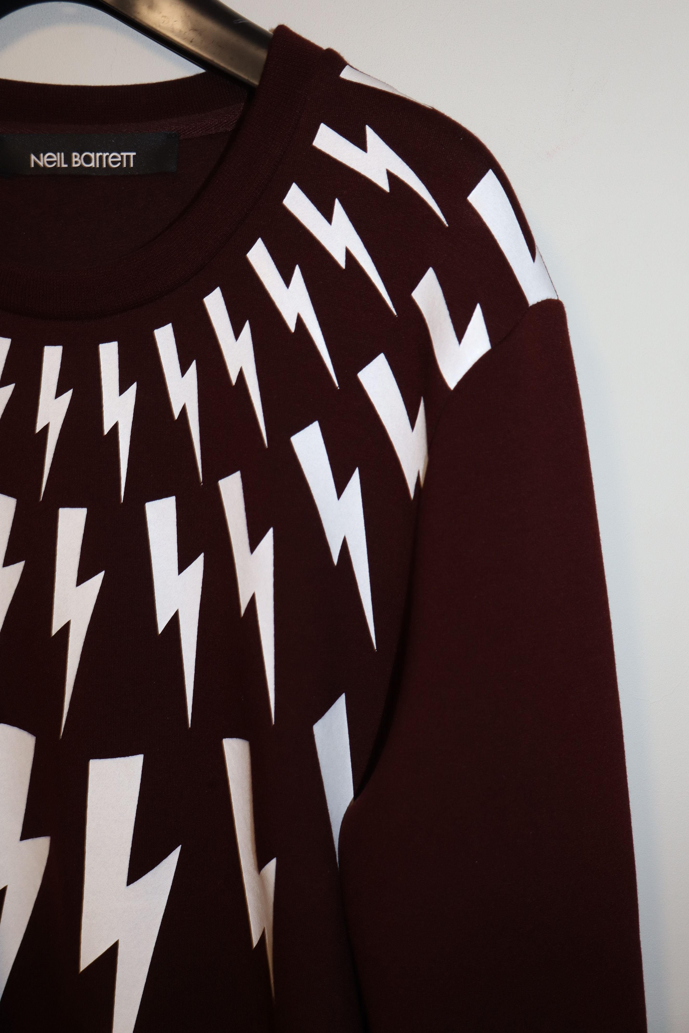 Neil Barrett Lightning bolt neoprene dress Size XS / US 0-2 / IT 36-38 - 2 Thumbnail