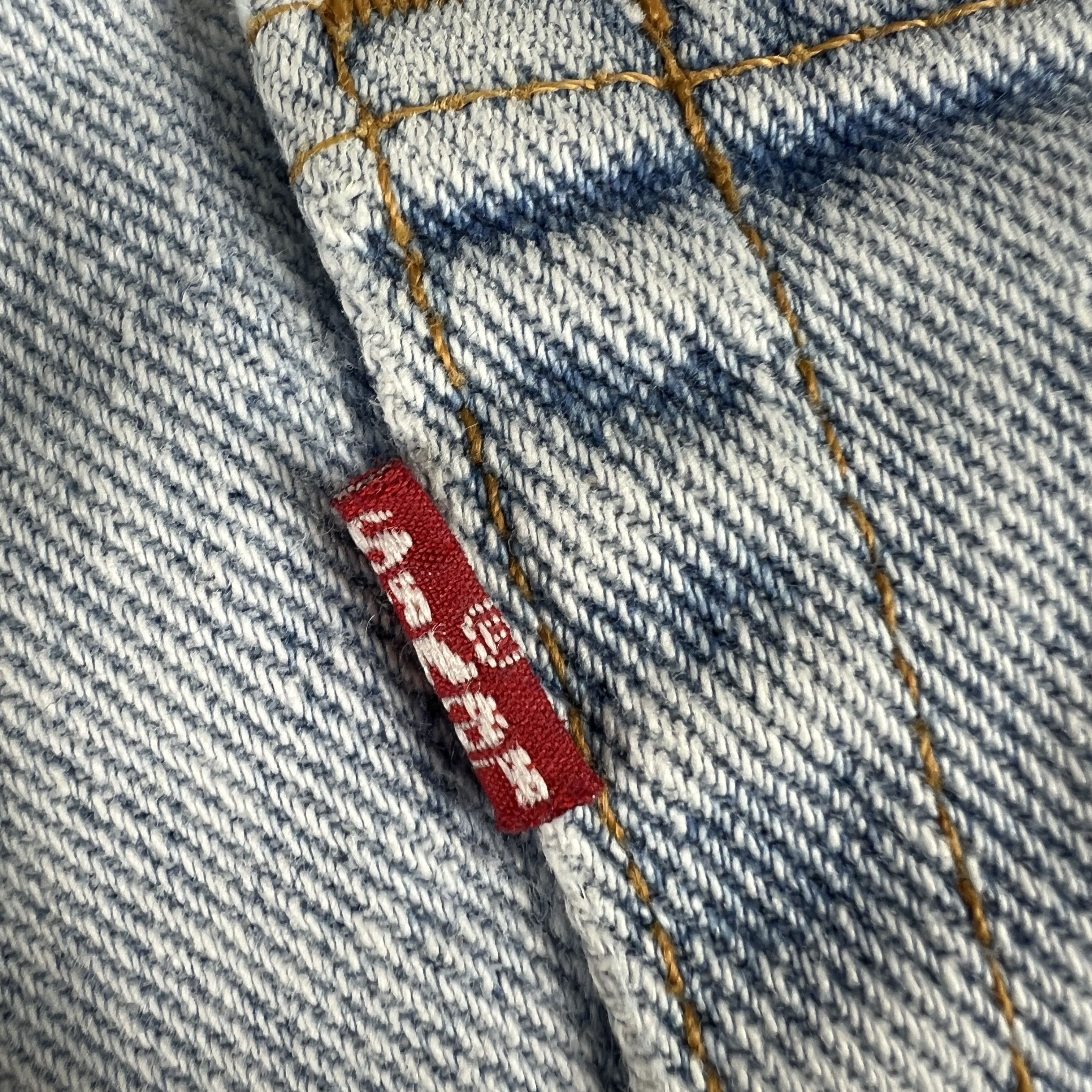 Levi's × Vintage VTG 90s Levi's Jeans 560 Loose Tapered Blue Cotton Denim Size US 30 / EU 46 - 12 Thumbnail