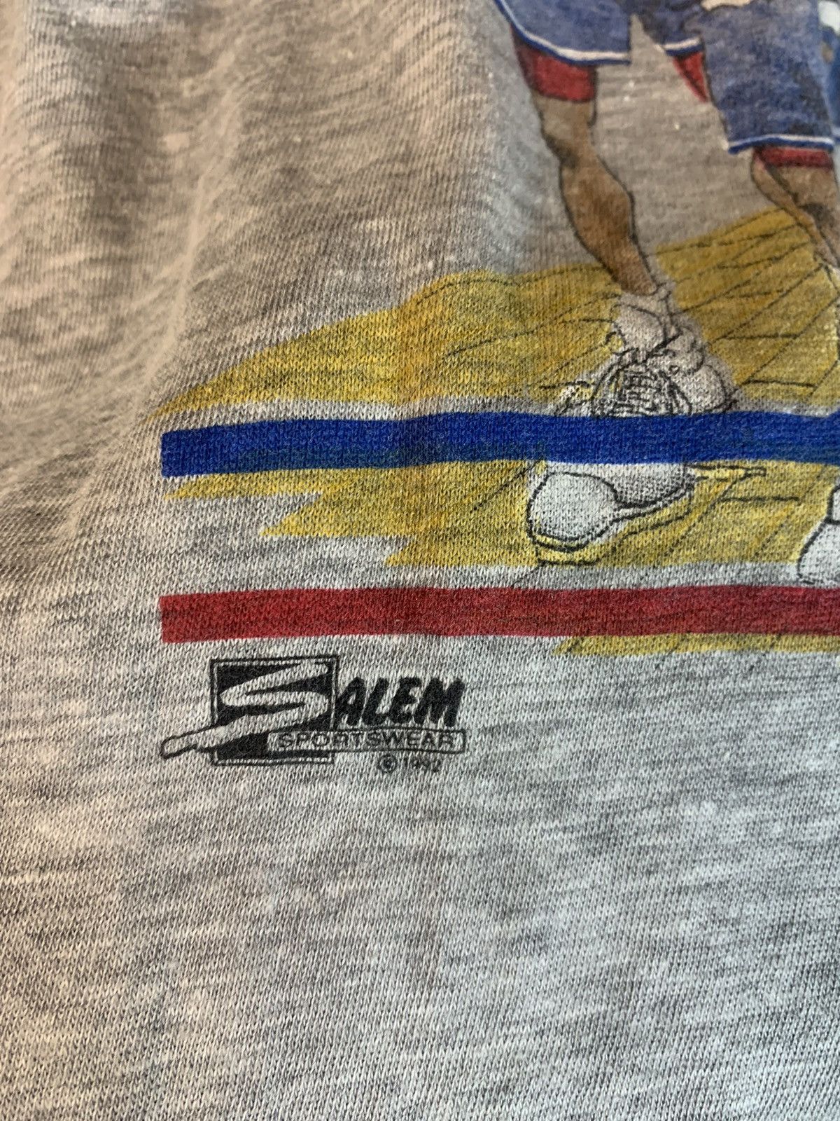 NBA × Salem Sportswear × Vintage *RARE* Vintage 1980s Sacramento Kings Salem NBA T-Shirt Size US XL / EU 56 / 4 - 5 Thumbnail