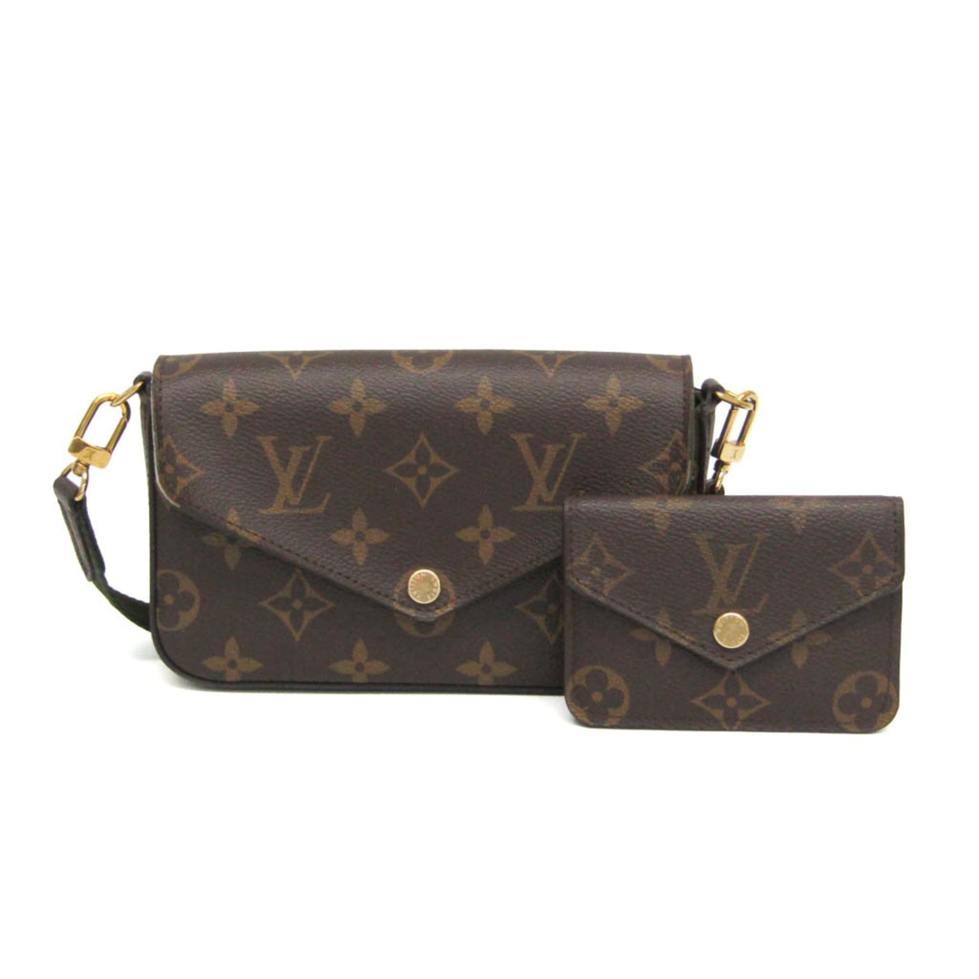 Louis Vuitton Louis Vuitton Monogram Multi Pochette Felicie M80091 Women's Shoulder Bag Black,Khaki Size ONE SIZE - 1 Thumbnail