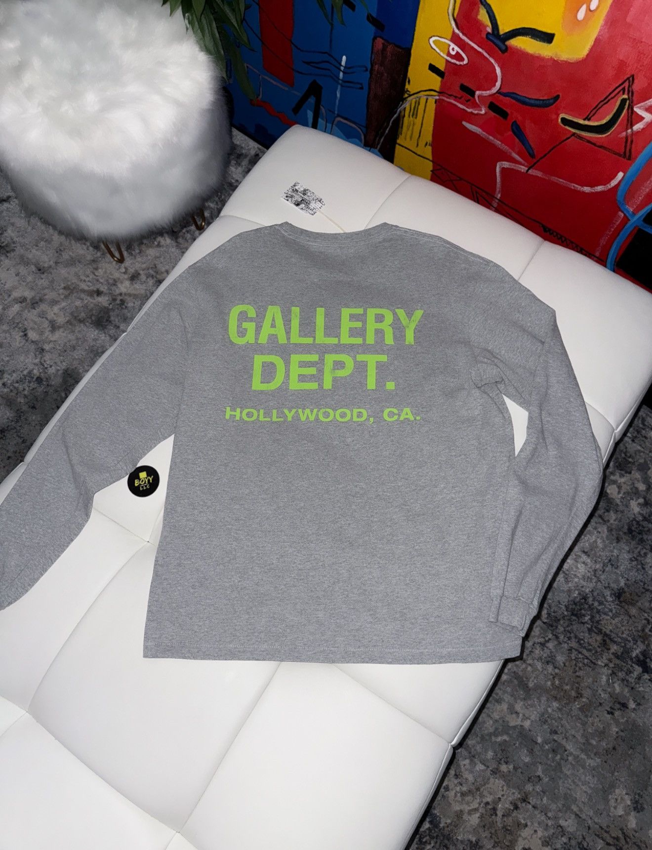 Gallery Dept. Gallery dept logo long sleeve t shirt Size US M / EU 48-50 / 2 - 1 Thumbnail