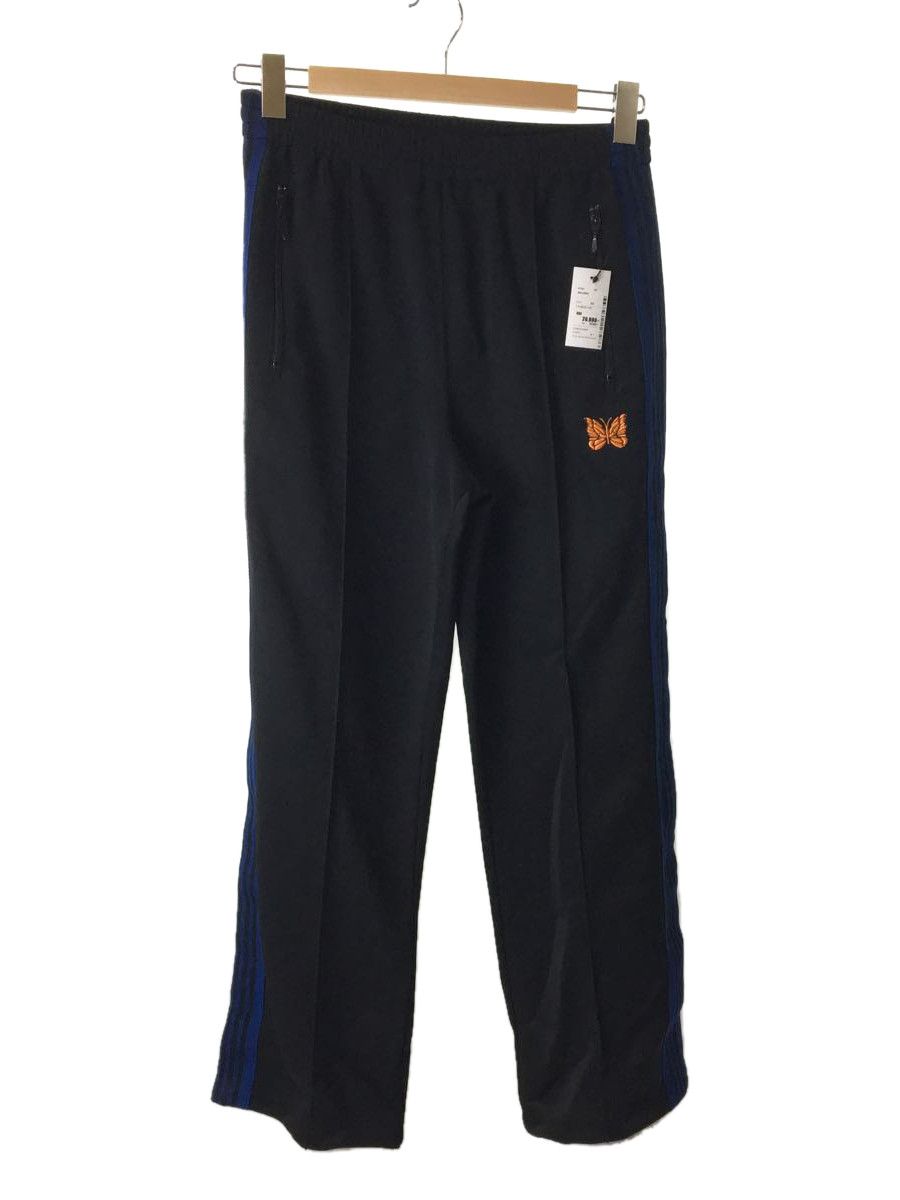 image of Needles Jogger Bottom Polyester Elastic Waistline Sideline Black, Men's (Size 27)