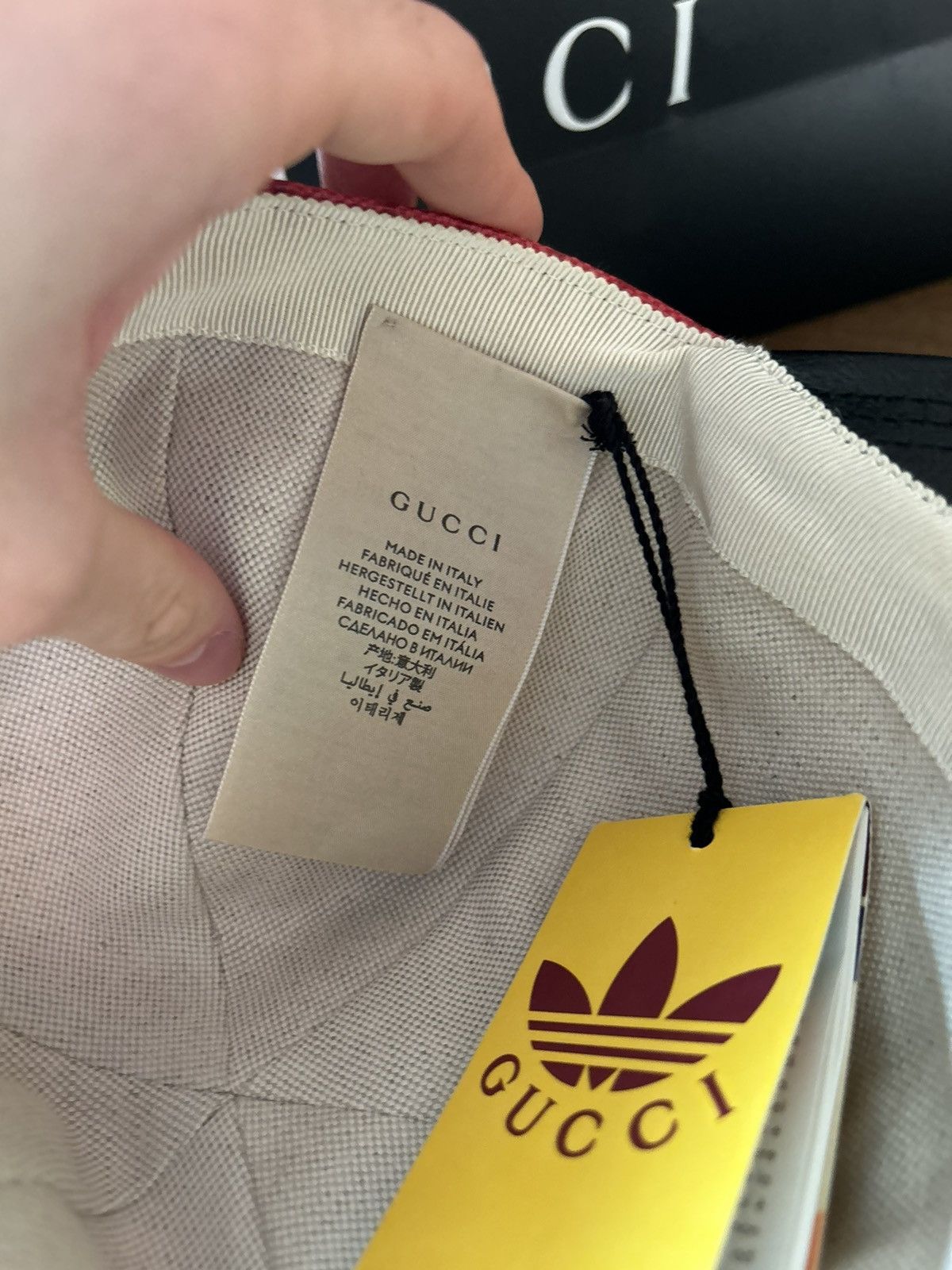 Adidas × Gucci Gucci adidas monogram cap Size ONE SIZE - 10 Thumbnail