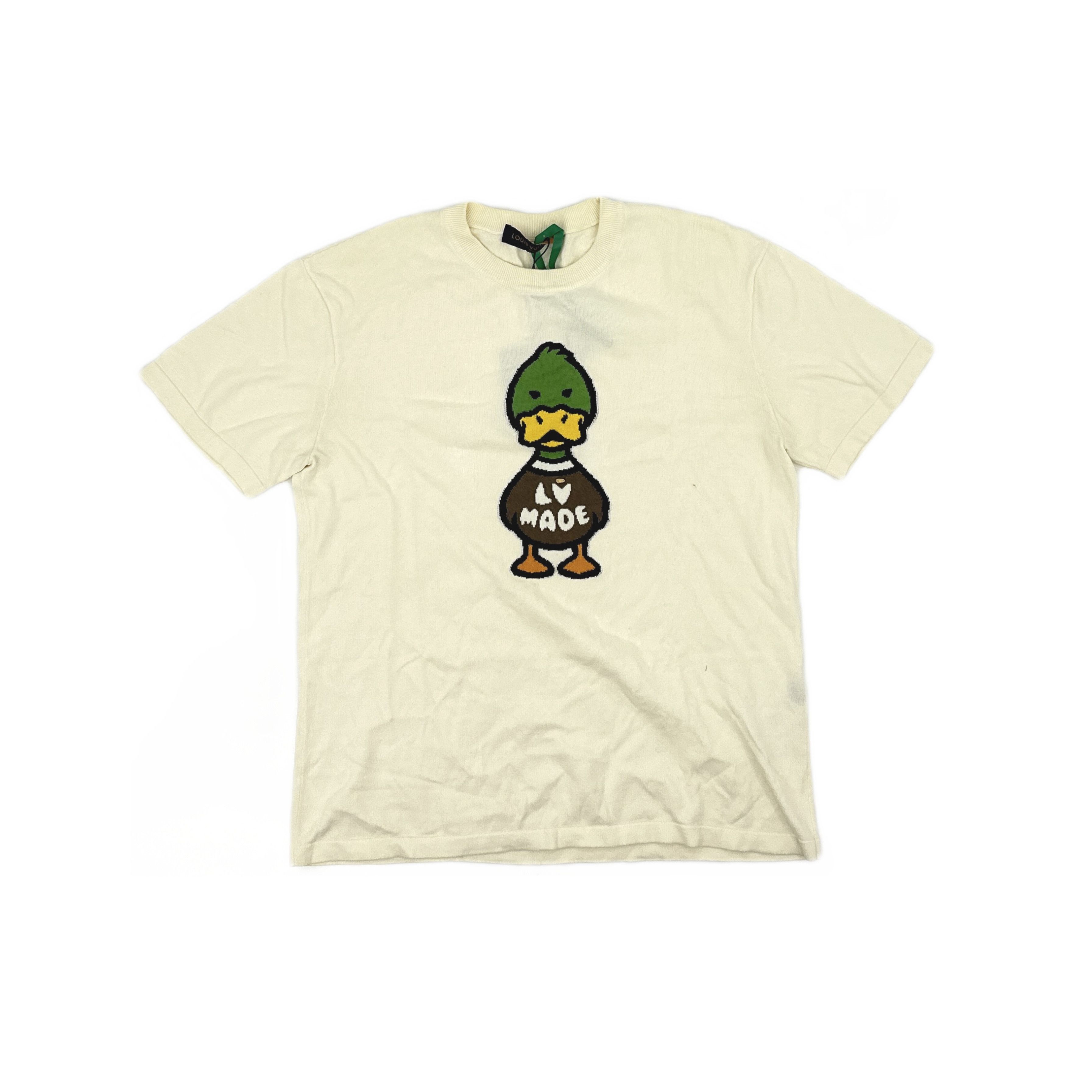Louis Vuitton Louis Vuitton LV Made Duck Knit T-Shirt Size M Size US M / EU 48-50 / 2 - 1 Thumbnail