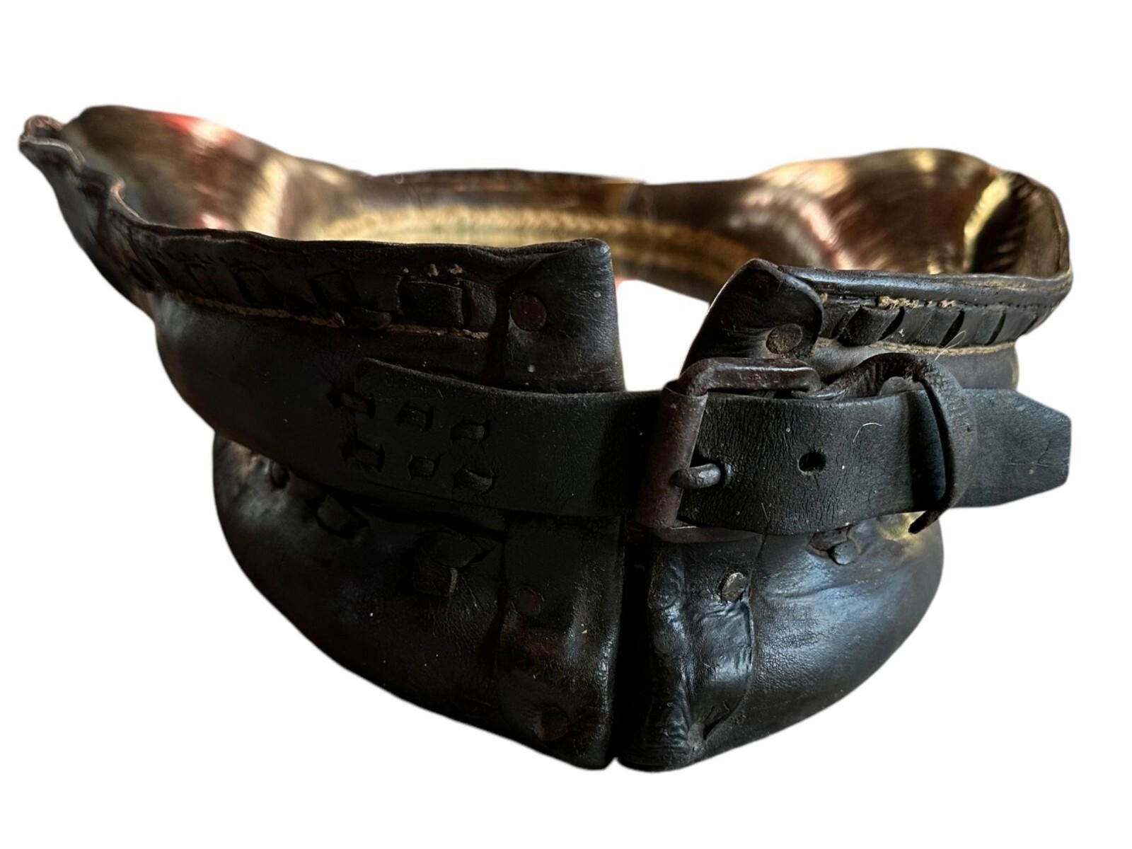 The Unbranded Brand 25x19 1/2 Horse Collar Mirror Leather Western Equestrian Size ONE SIZE - 6 Thumbnail