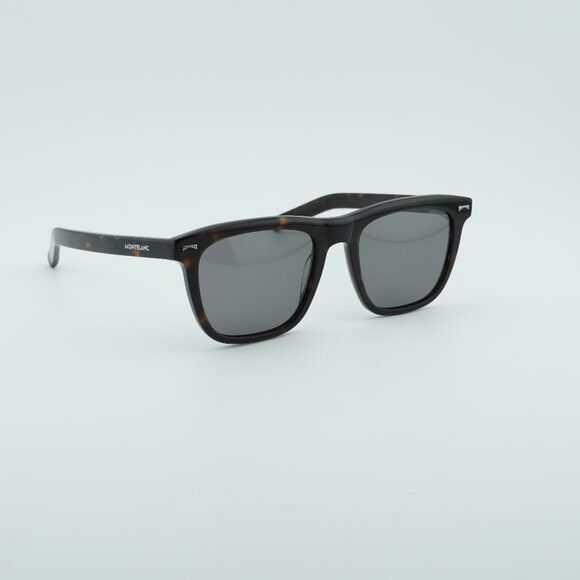 Montblanc Montblanc MB0226S 007 Sunglasses Havana Square Frame Size ONE SIZE - 1 Thumbnail