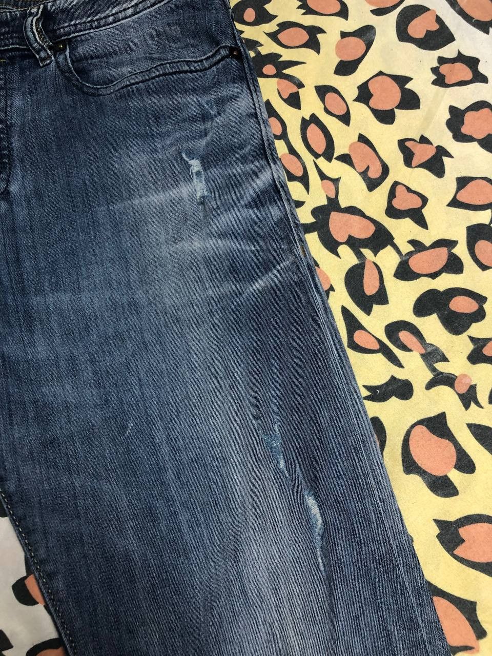Diesel × Japanese Brand Diesel Industry Wide-Leg Logo Y2K Baggy Denim Jeans Size US 34 / EU 50 - 14 Thumbnail