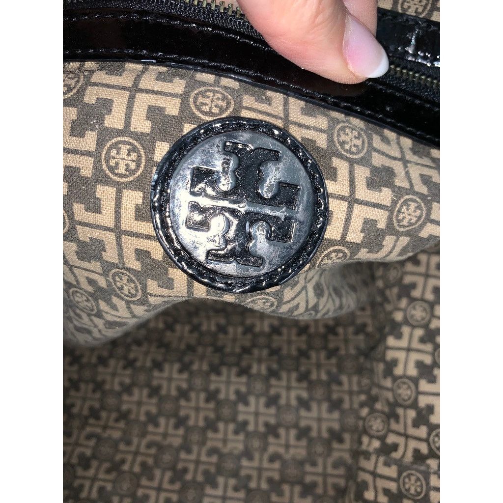 Tory Burch Tory Burch Women's Black Nylon Large Tote Bag Casual Fashion Size ONE SIZE - 9 Thumbnail