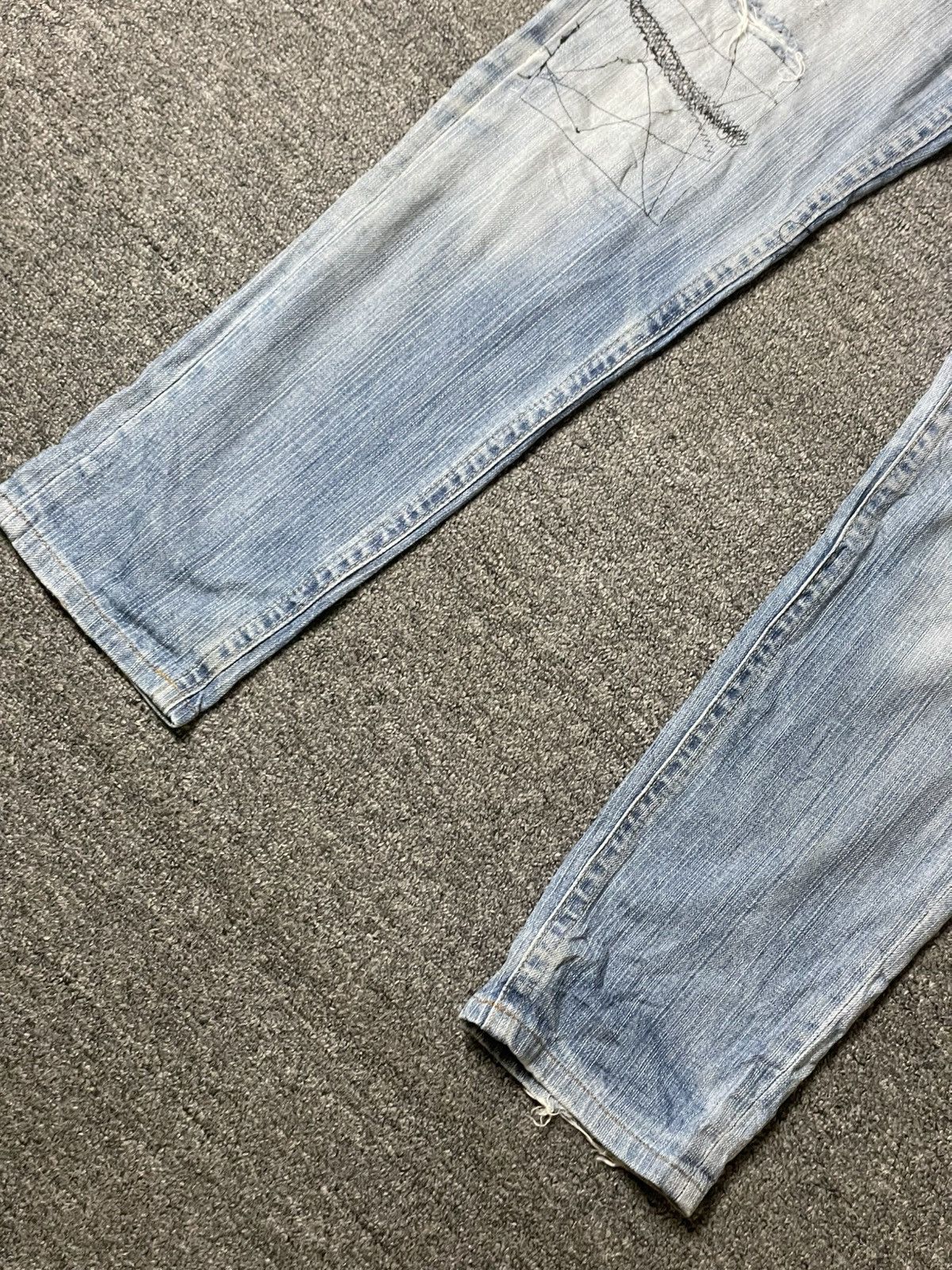 Uniqlo × Vintage UNIQLO Brand Boyfriend Tapered Jeans (117) Size US 32 / EU 48 - 2 Thumbnail