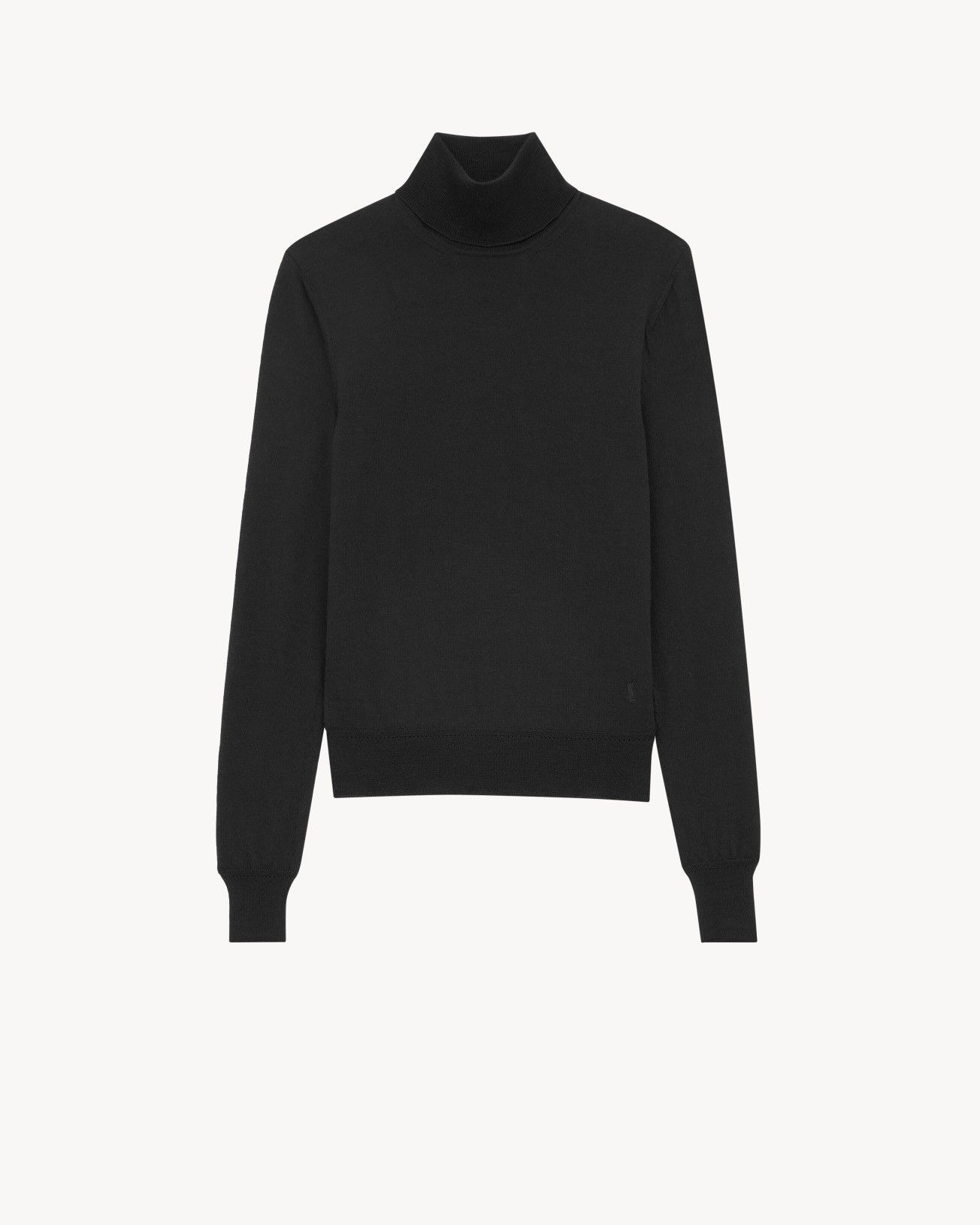 Saint Laurent Paris Saint Laurent Cassandre Turtleneck sweater in cashmere Size US L / EU 52-54 / 3 - 1 Thumbnail