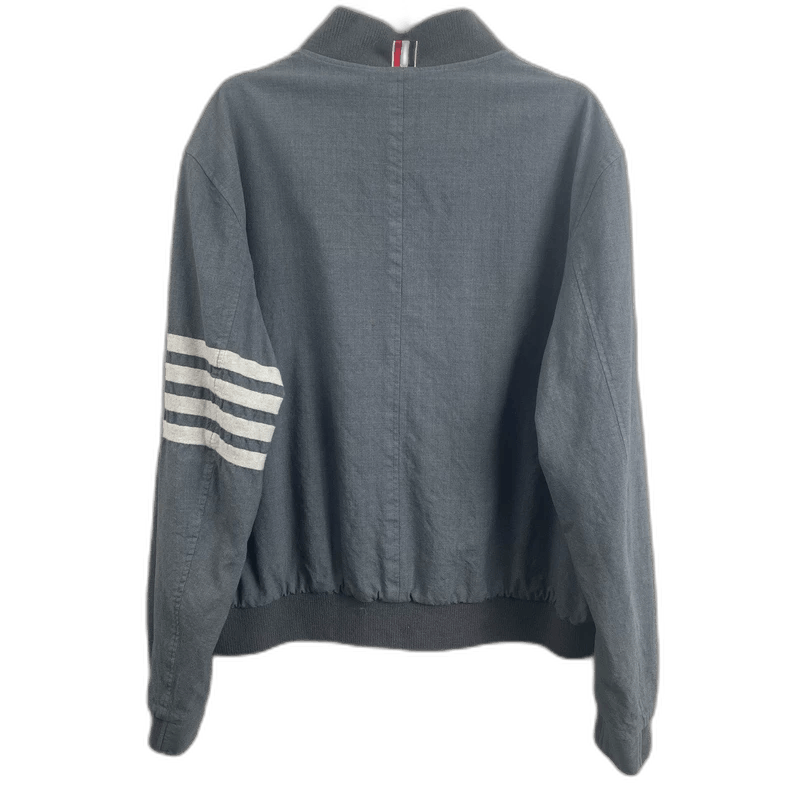 Thom Browne Thom Browne Gray Pilot Jacket Size 4 Size US S / EU 44-46 / 1 - 1 Thumbnail