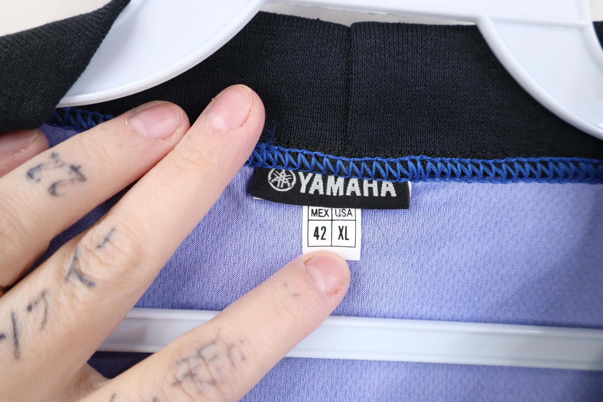 Yamaha Vintage 90s Y2K Yamaha Racing Long Sleeve Jersey T-Shirt Size US XL / EU 56 / 4 - 8 Thumbnail