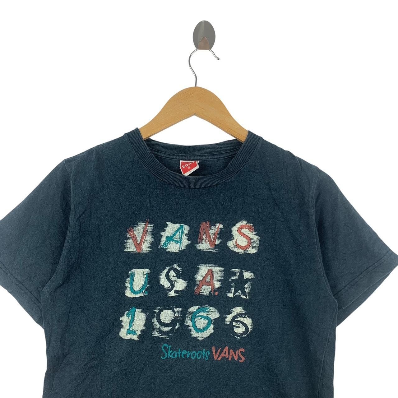 Vans Vintage VANS SKATEROOTS USA Graffiti Tee Shirt Top Size US L / EU 52-54 / 3 - 2 Thumbnail