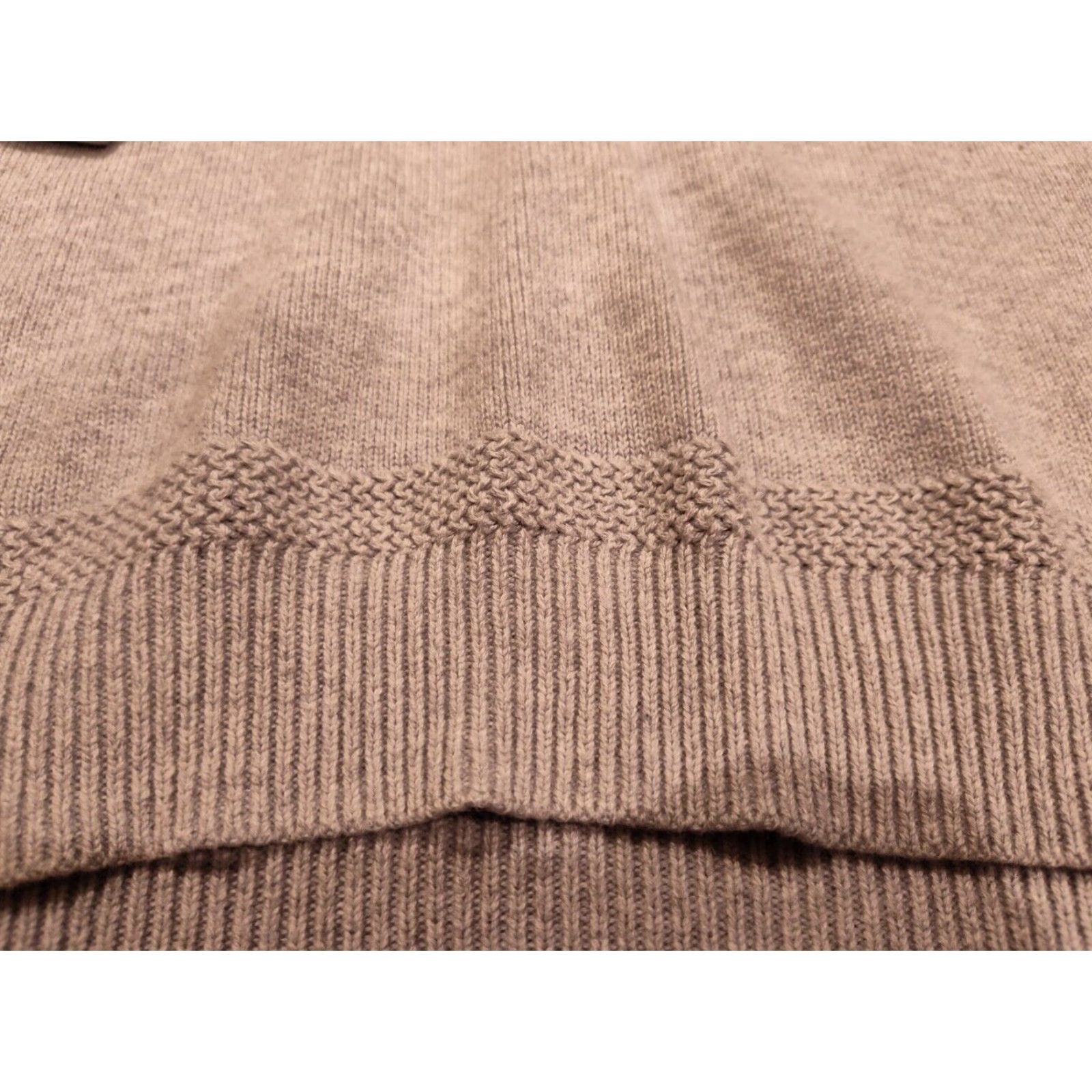 Vintage VINTAGE British Khaki Mens Sweater Pullover Cowl Neck Knit Long Sleeve Size Small Gray Casual Winter Size US S / EU 44-46 / 1 - 3 Thumbnail