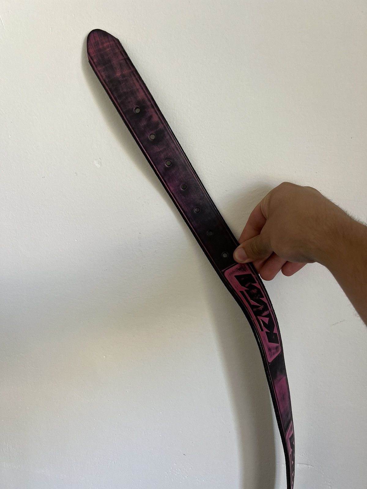 Japanese Brand Vintage lil peep style moto racing belt pink KTM y2k Size ONE SIZE - 5 Thumbnail
