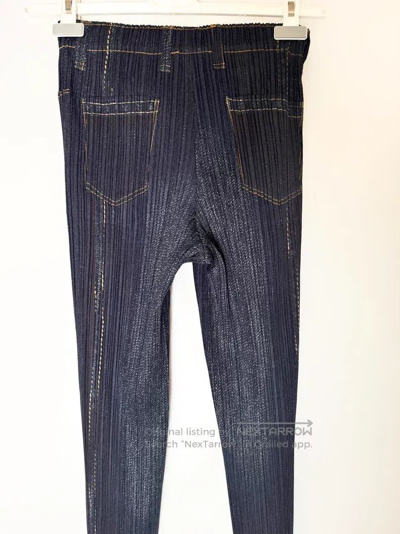 Issey Miyake Issey Miyake size:1 Pleated Series Blue Jeans Size 22" - 5 Thumbnail
