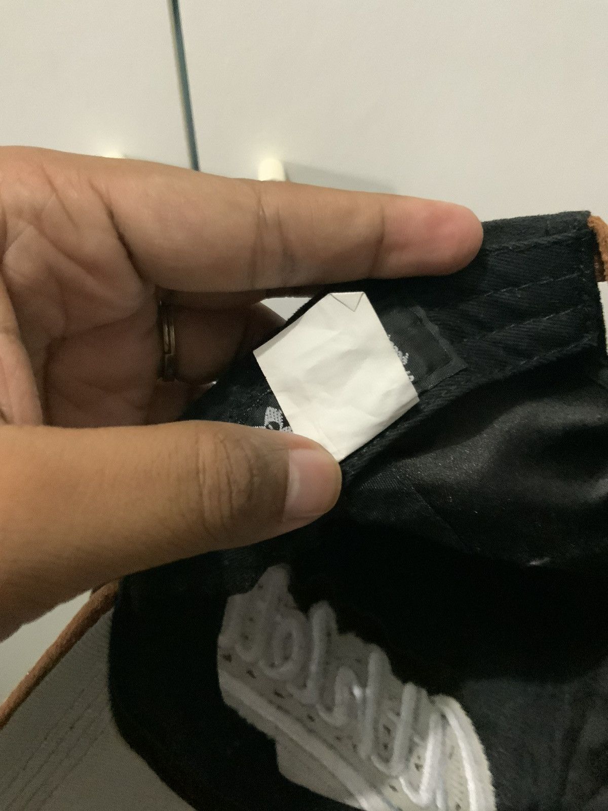 Japanese Brand Athletic Diamond Black Hat Size ONE SIZE - 12 Thumbnail