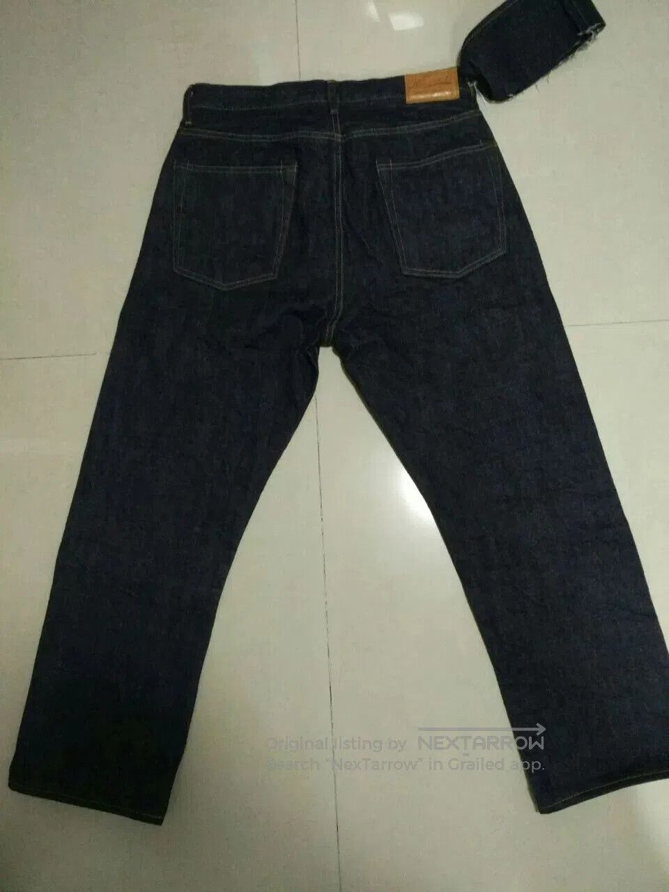 Journal Standard JOURNAL STANDARD Homestead Raw Denim Jeans. Size US 34 / EU 50 - 1 Thumbnail