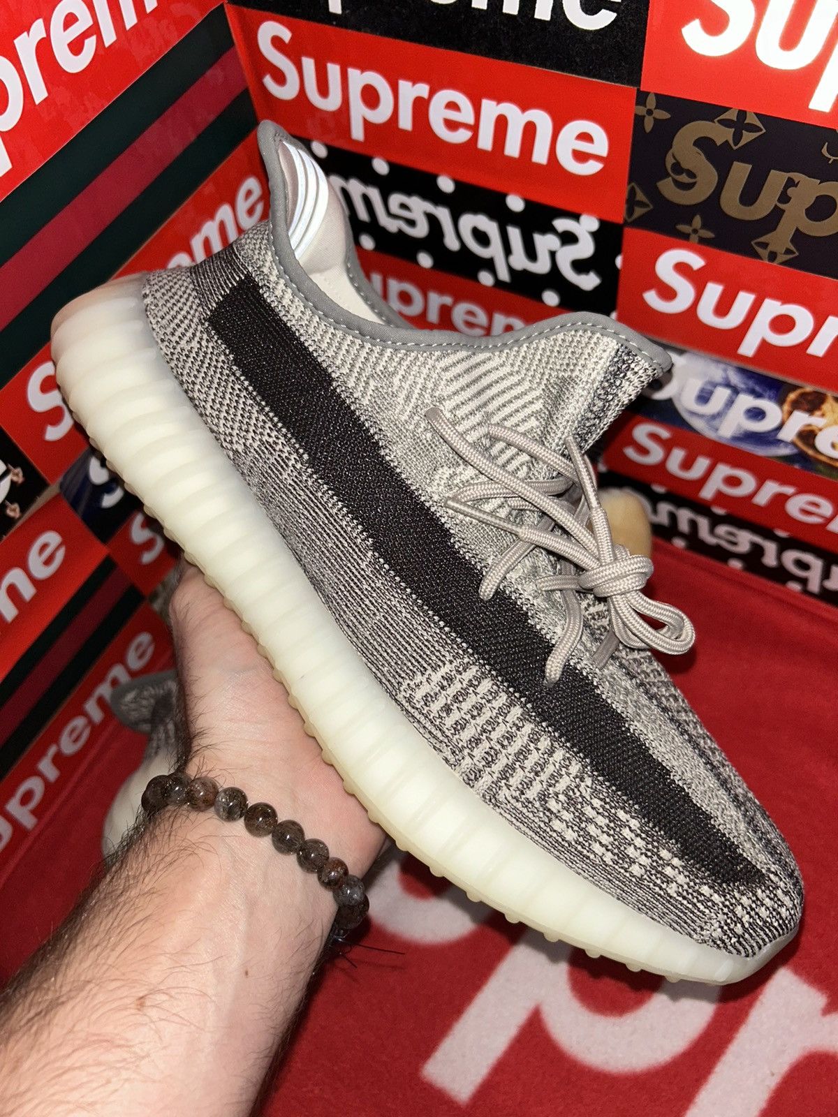 Adidas Yeezy Adidas Boost 350 V2 in Zyon FZ1267 size 12 Size US 12 / EU 45 - 7 Thumbnail