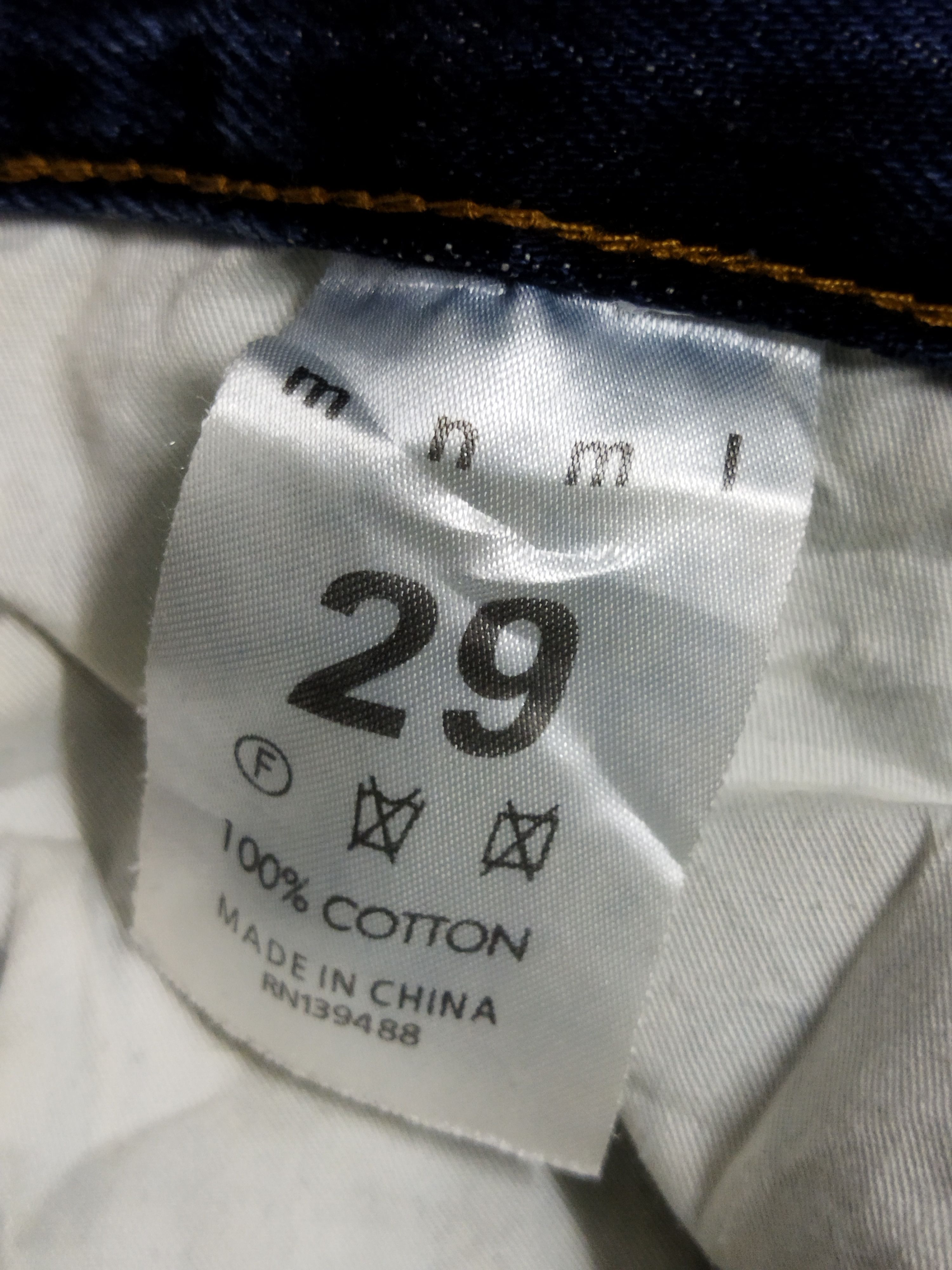 MNML MNML Distressed Denim Zipper Jeans Size US 31 - 8 Thumbnail