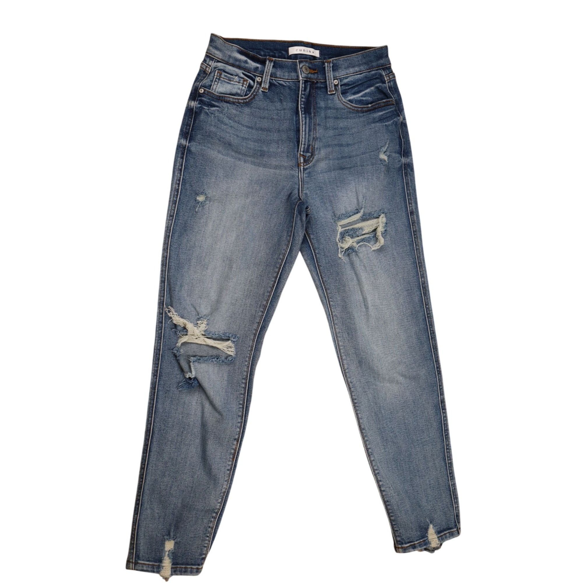 Other Eunina High-Rise Skinny Jeans – Studio Wardrobe (Size 3) Size 26" / US 2 / IT 38 - 1 Thumbnail
