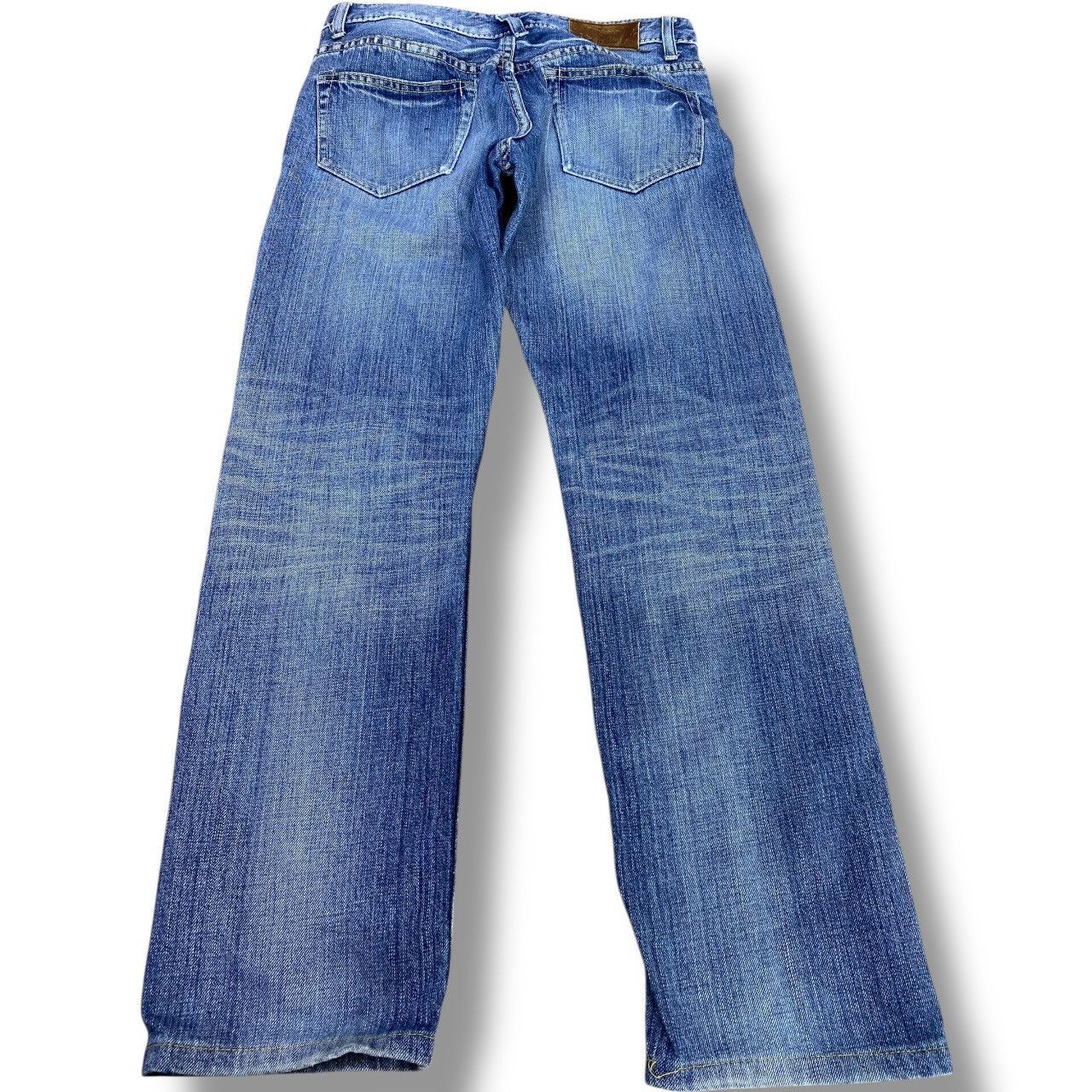 Japanese Brand Japanese Brand Faded Blue Wash Style Loose Jeans Size US 30 / EU 46 - 3 Thumbnail