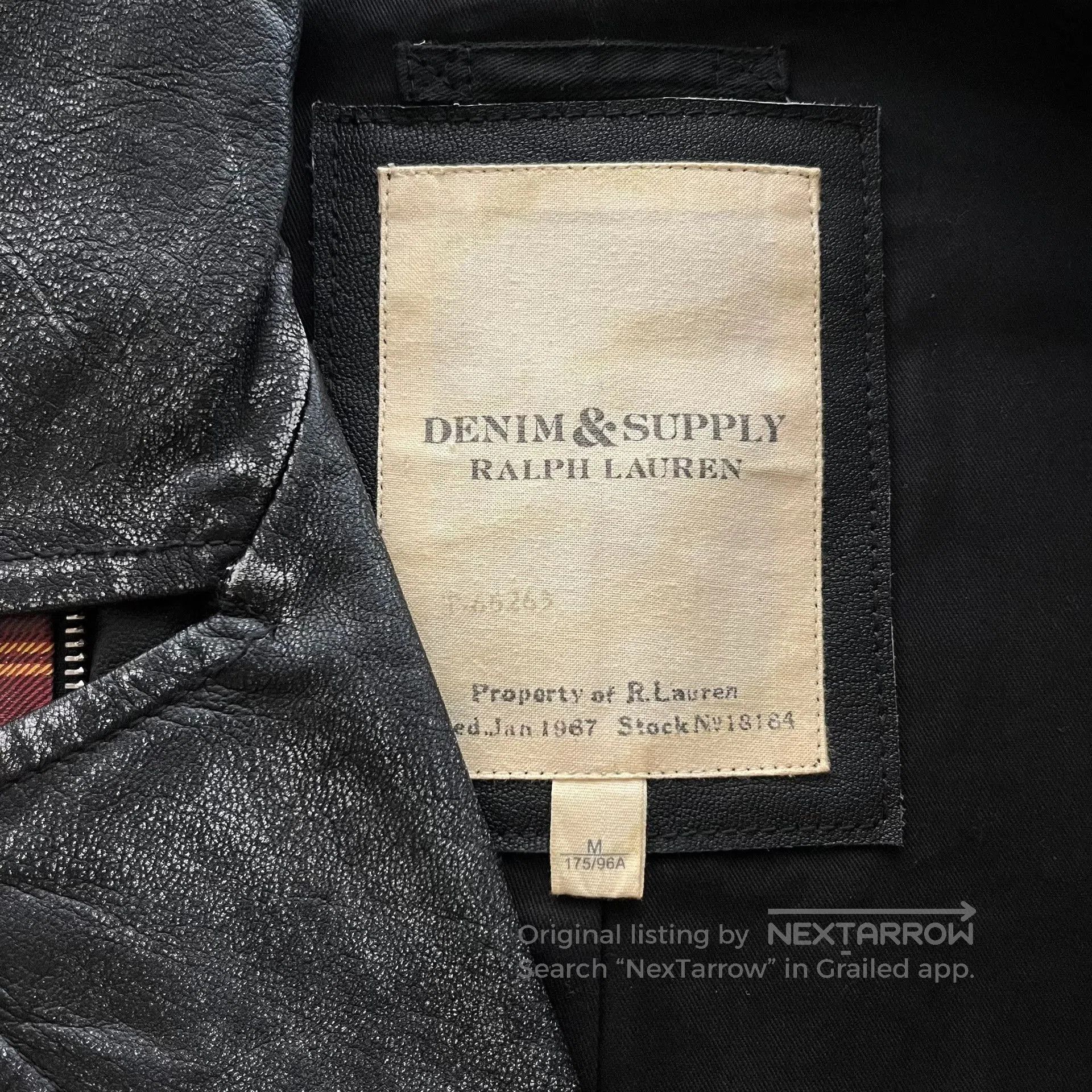 Denim & Supply Ralph Lauren Denim Supply Ralph Lauren Leather Vest. Size US M / EU 48-50 / 2 - 6 Thumbnail