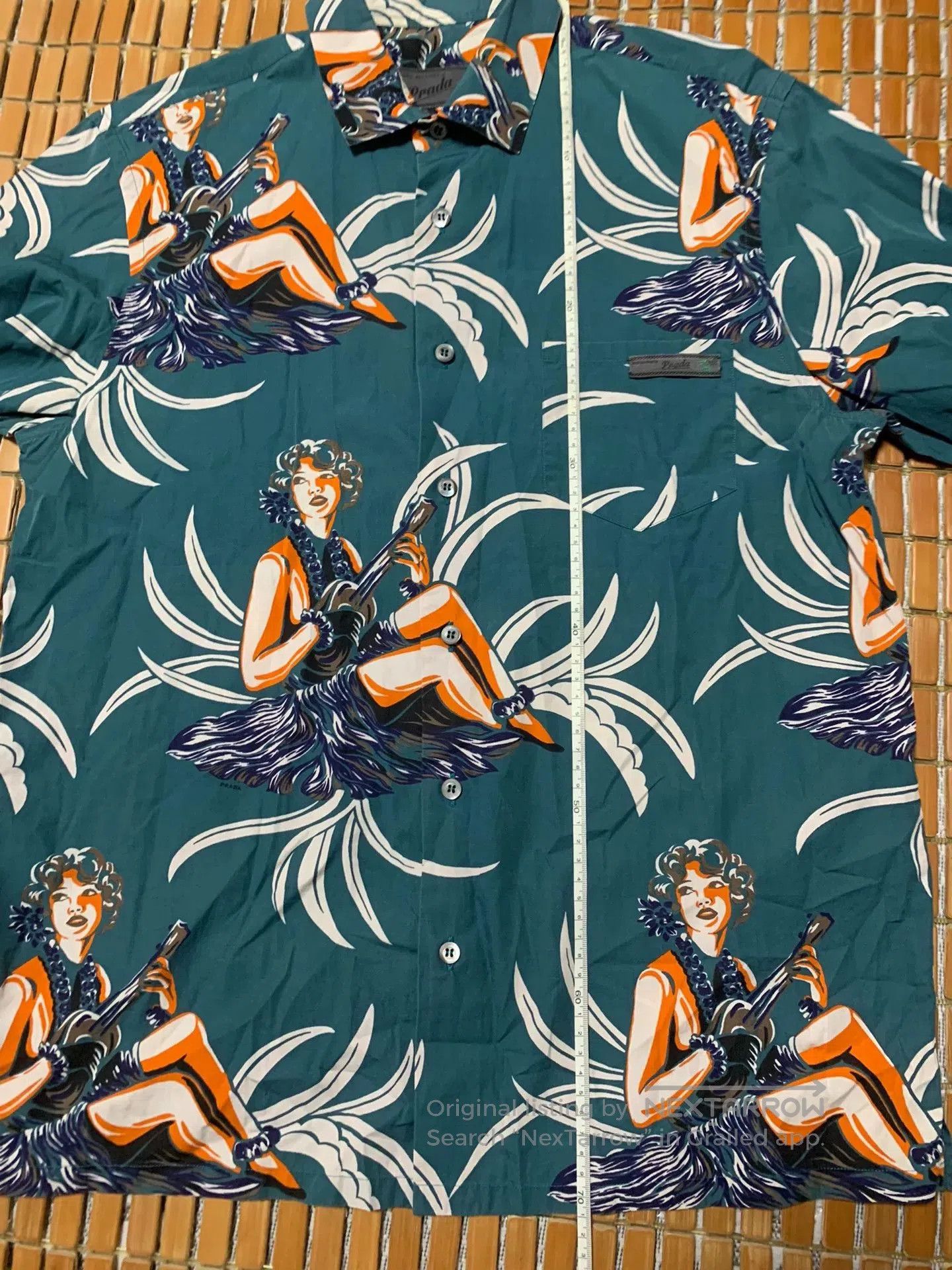 Prada Prada Runway Hawaiian Shirt. Size US XXS / EU 40 - 8 Thumbnail